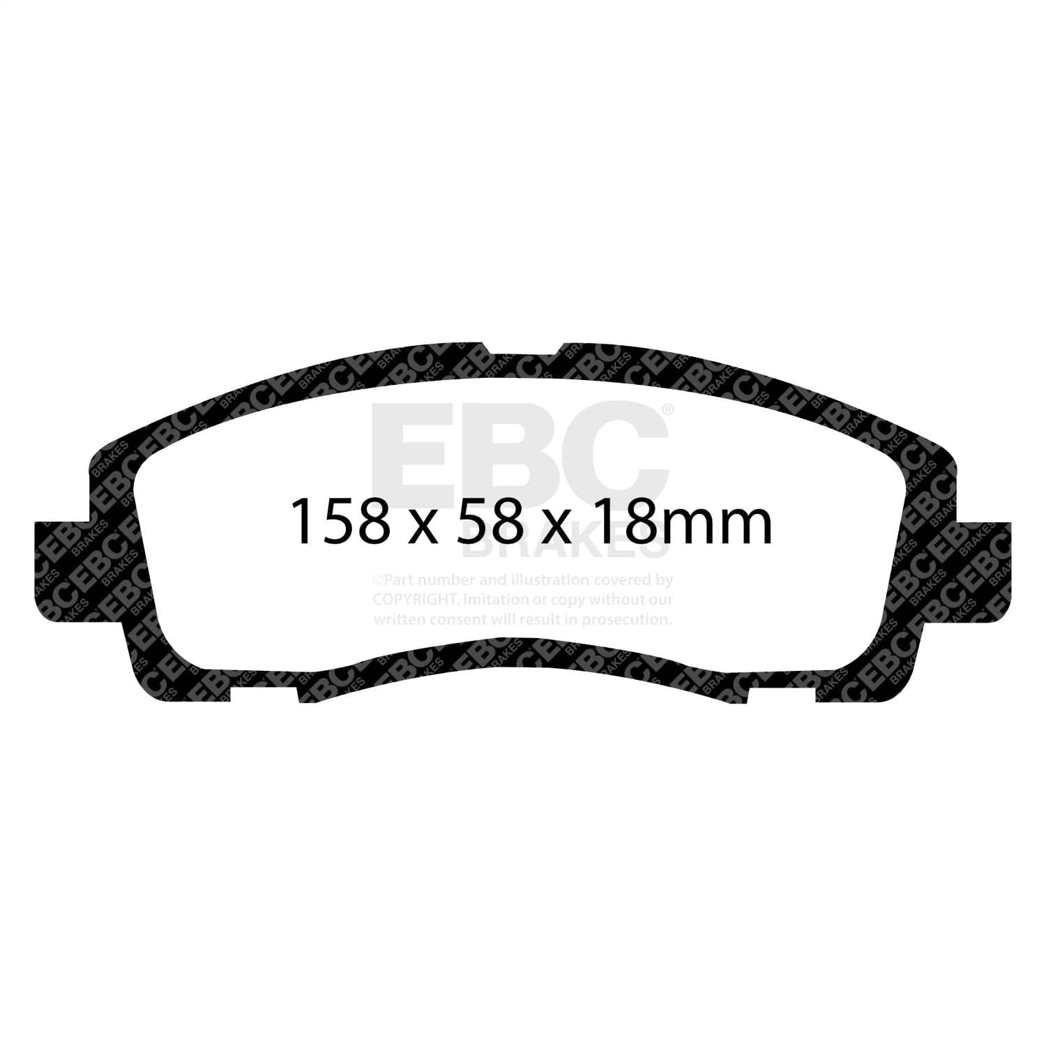 EBC Brakes - DP21753 - Disc Brake Pad