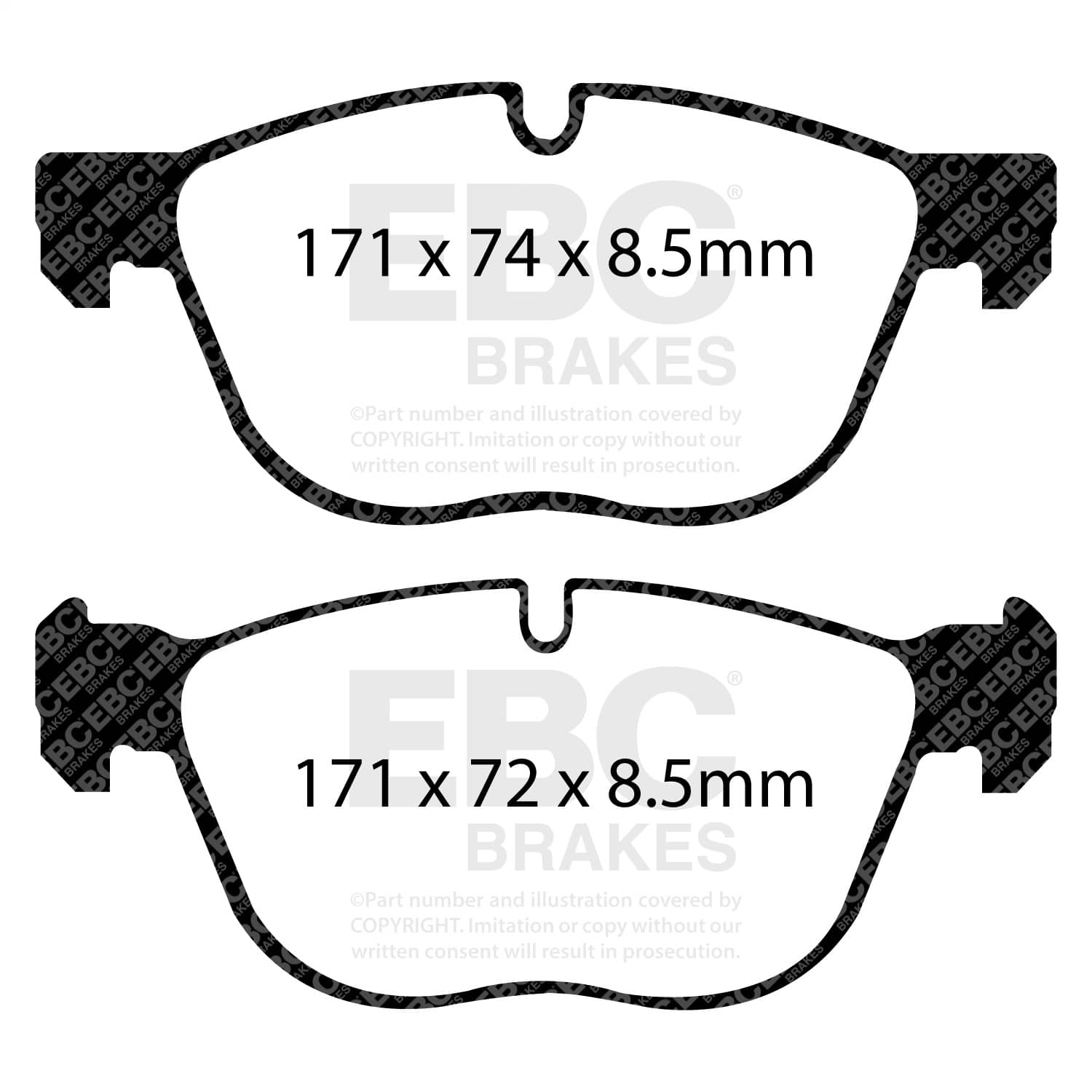 EBC Brakes - DP31938C - Disc Brake Pad