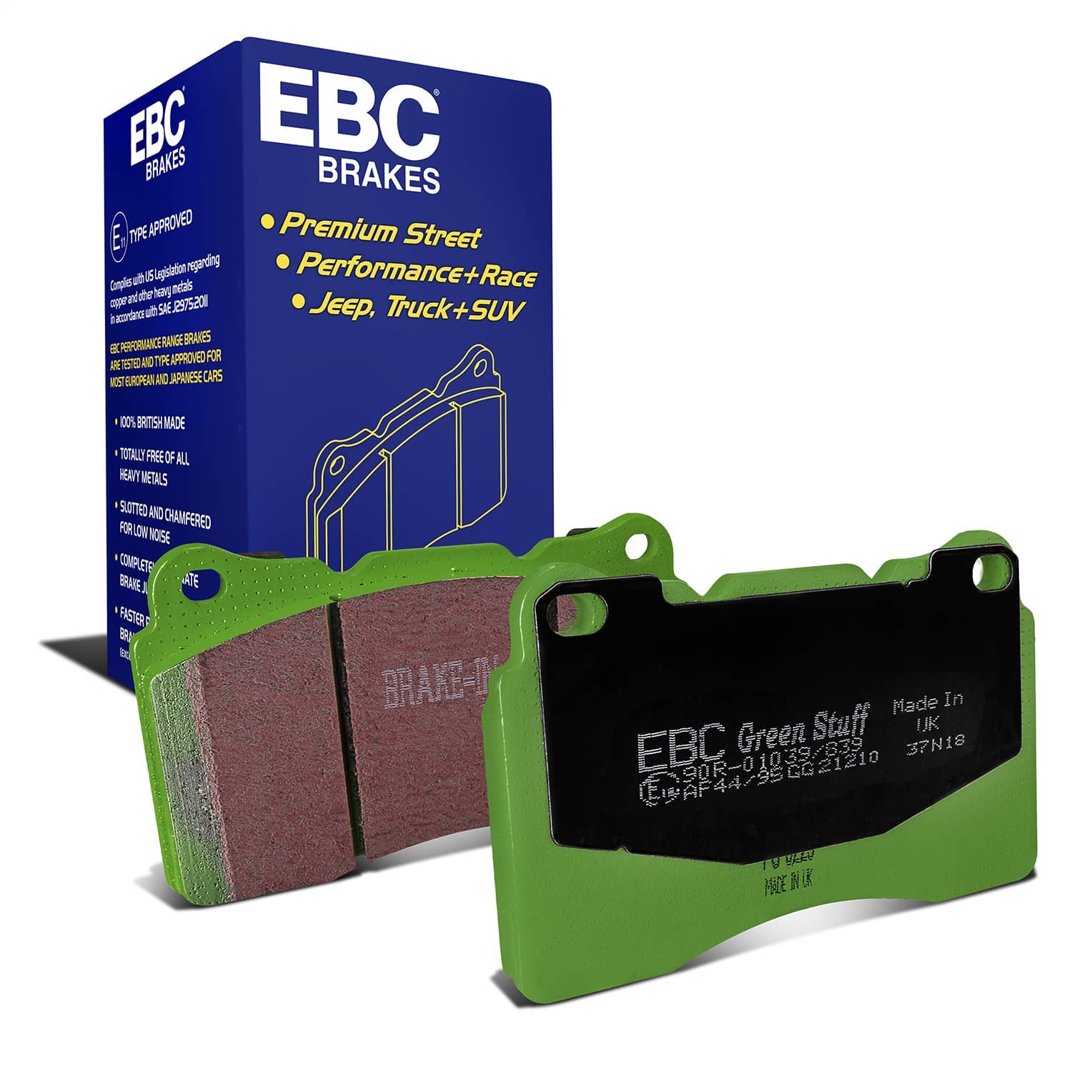 EBC Brakes - DP21210 - Disc Brake Pad