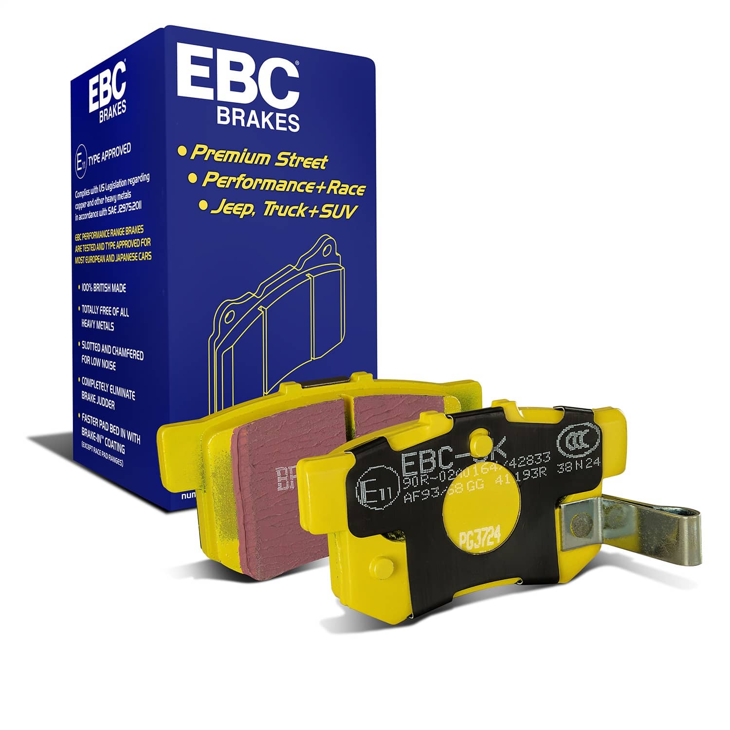 EBC Brakes - S10KF1350 - Front - Disc Brake Pad and Rotor Kit