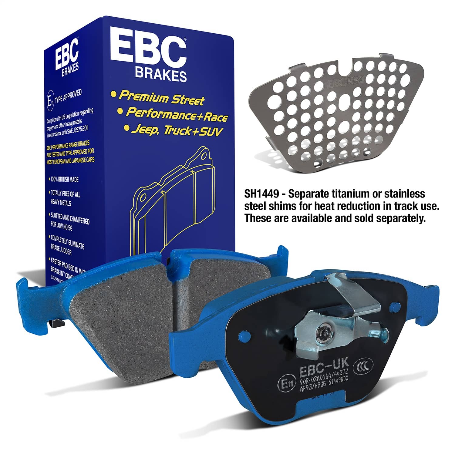 EBC Brakes - DP51449NDX - Disc Brake Pad