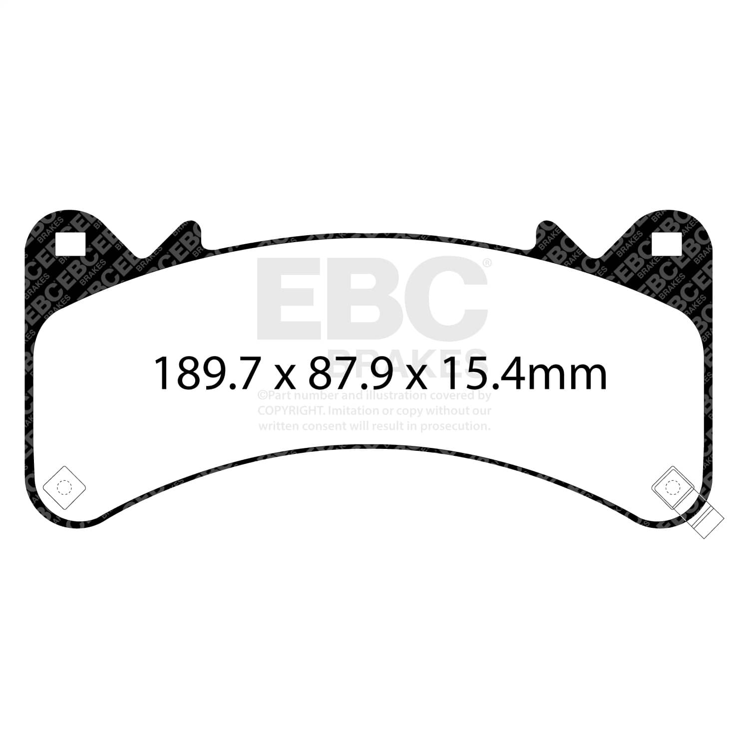 EBC Brakes - DP63067 - Disc Brake Pad
