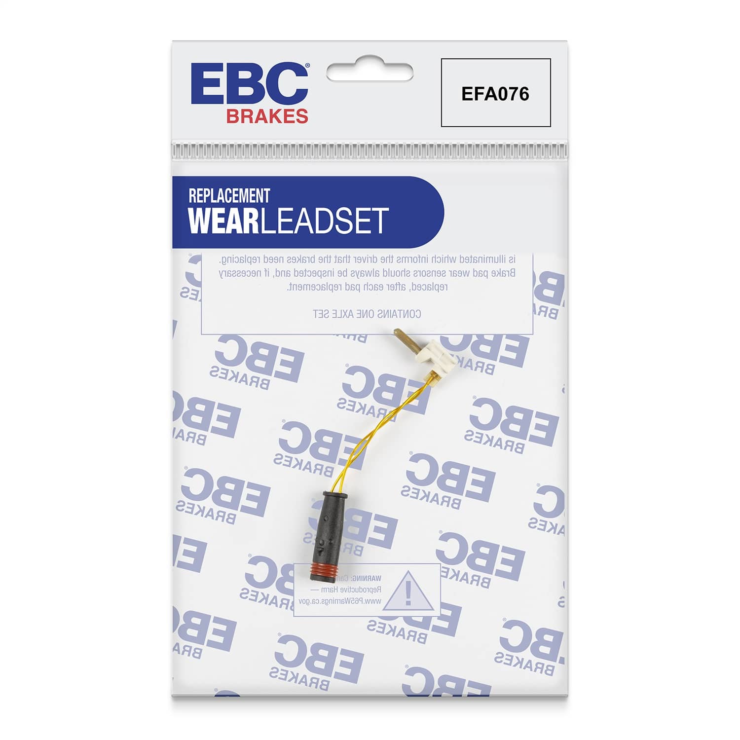 EBC Brakes - EFA076 - Disc Brake Pad Wear Sensor
