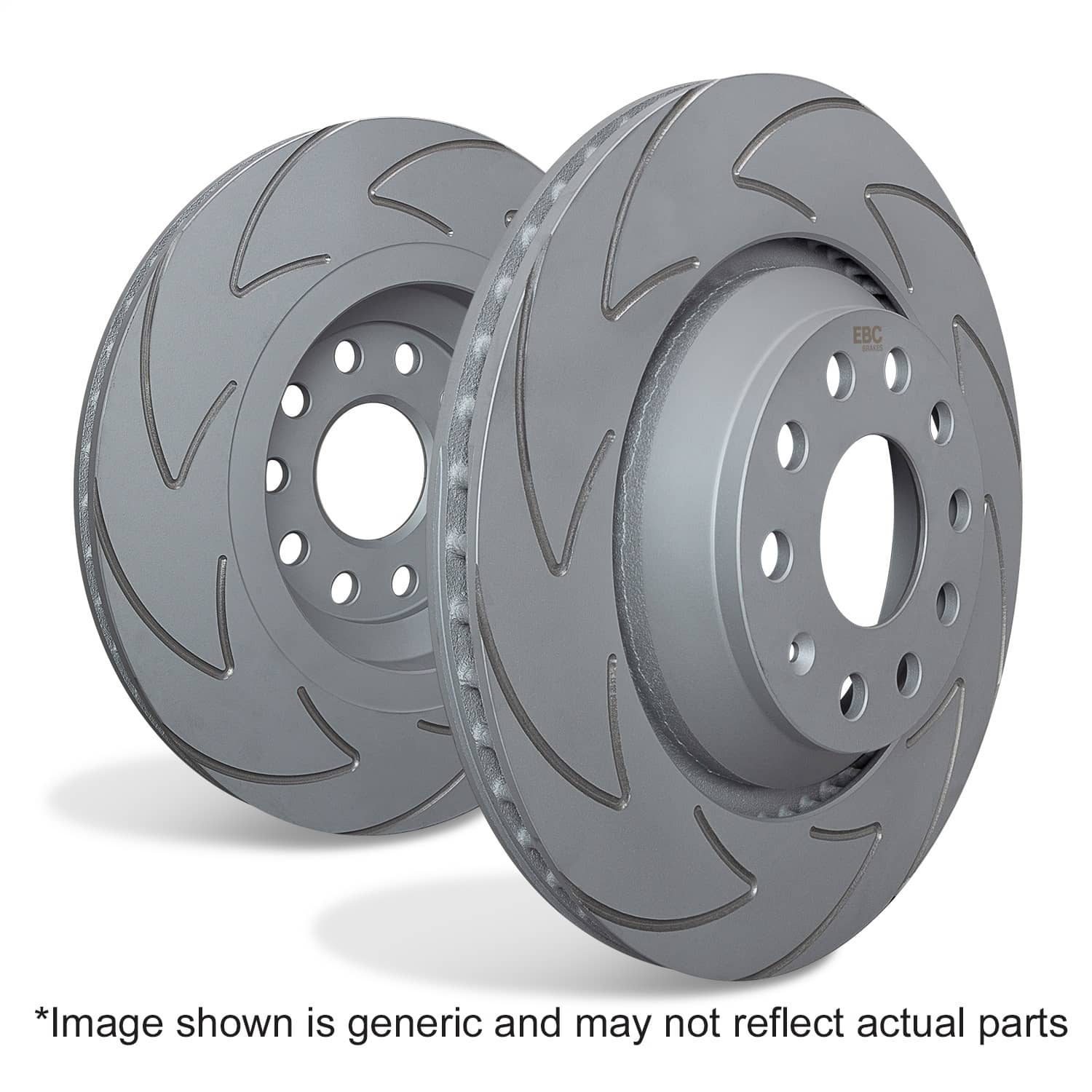 EBC Brakes - BSD1245 - Rear - Disc Brake Rotor Set