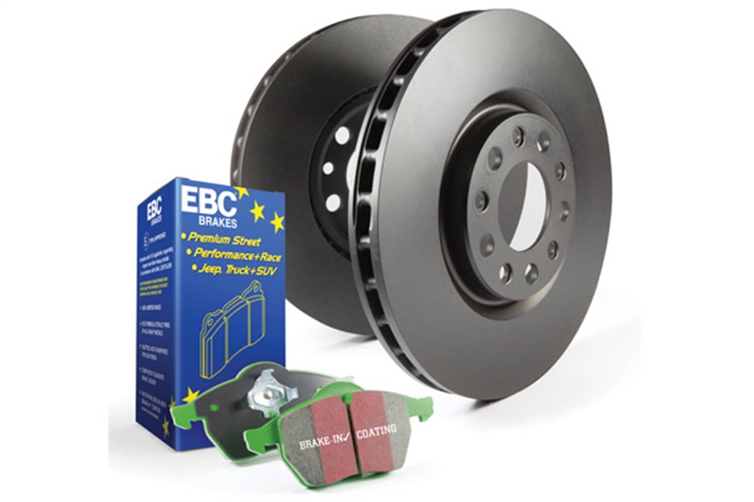 EBC Brakes - S14KF1362 - Front - Disc Brake Pad and Rotor Kit