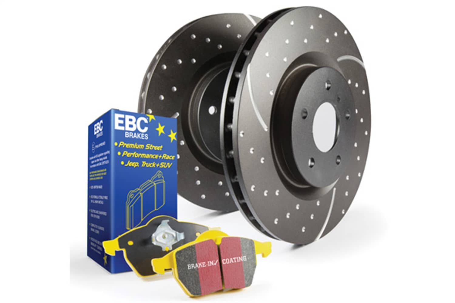 EBC Brakes - S5KF2080 - Front - Disc Brake Pad and Rotor Kit