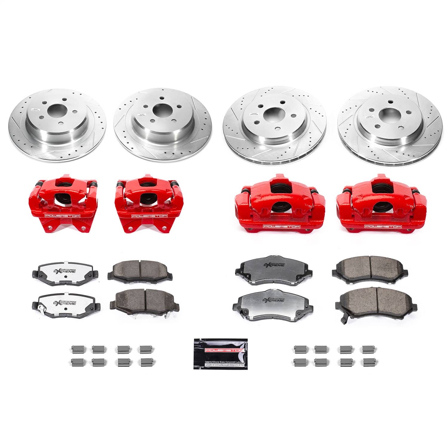 Power Stop - BBK-JK-002R - Disc Brake Upgrade Kit