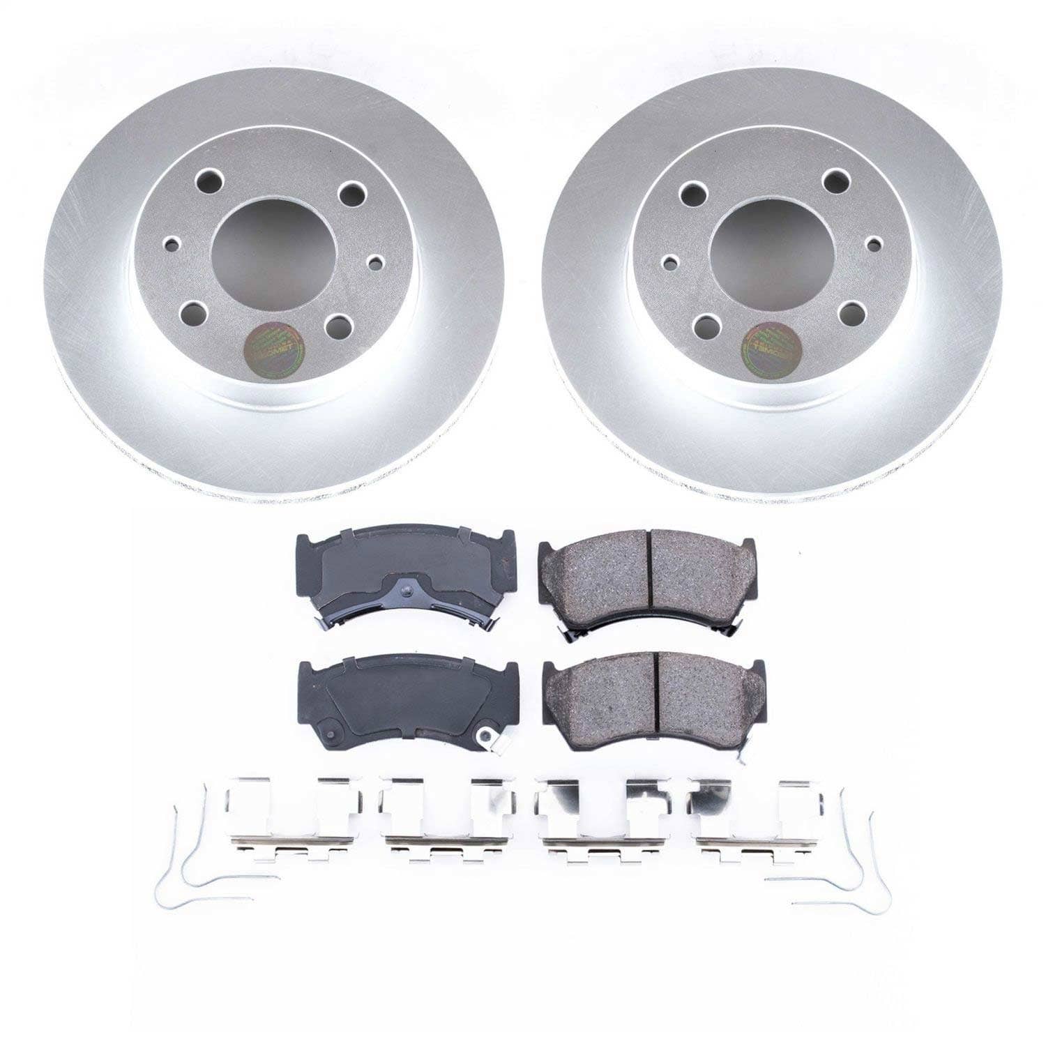Power Stop - CRK1170 - Front - Disc Brake Pad and Rotor Kit