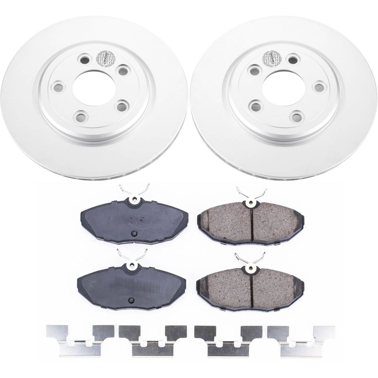 Power Stop - CRK1361 - Rear - Disc Brake Pad and Rotor Kit