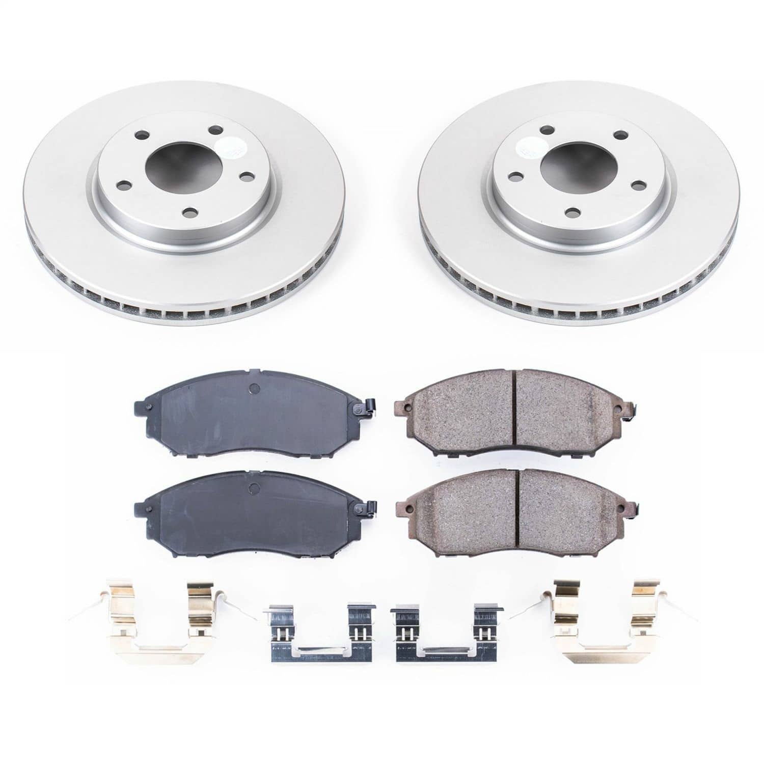Power Stop - CRK152 - Front - Disc Brake Pad and Rotor Kit