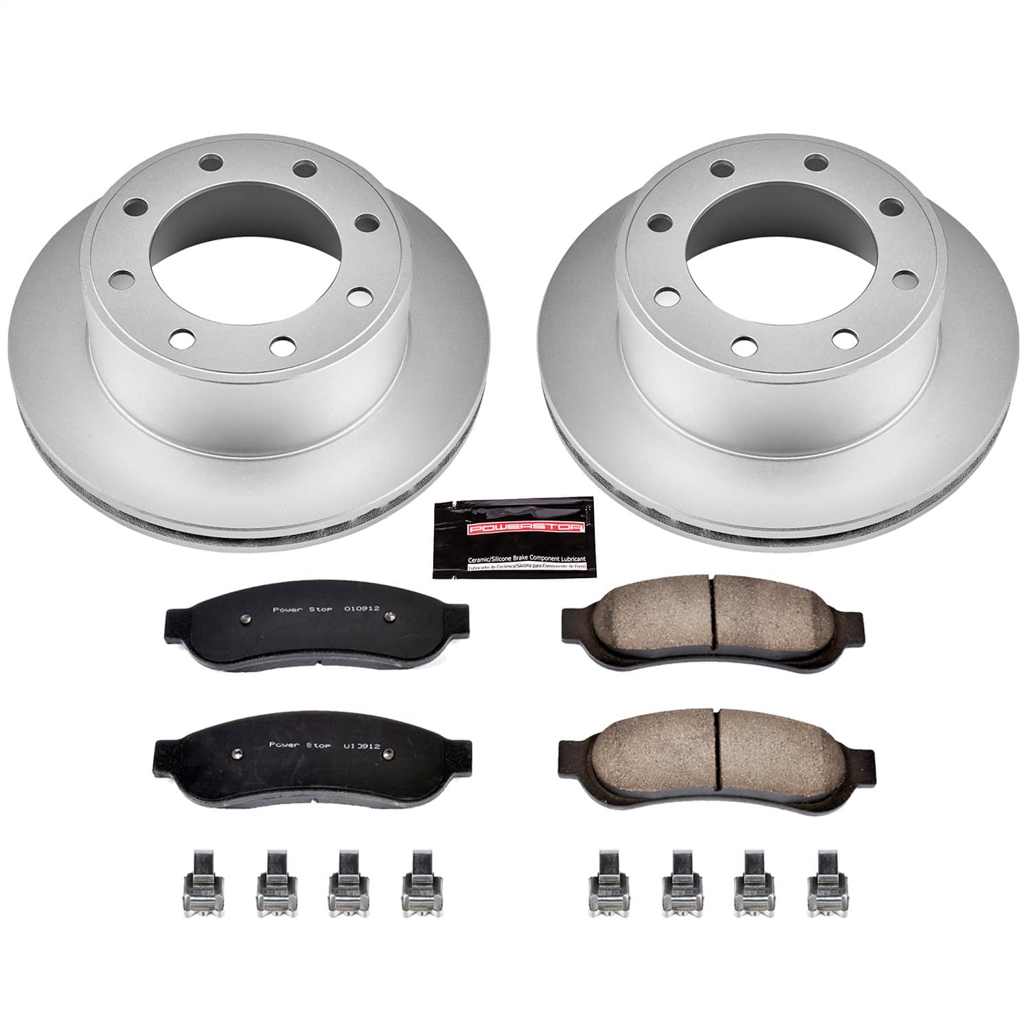 Power Stop - CRK1799 - Rear - Disc Brake Pad and Rotor Kit