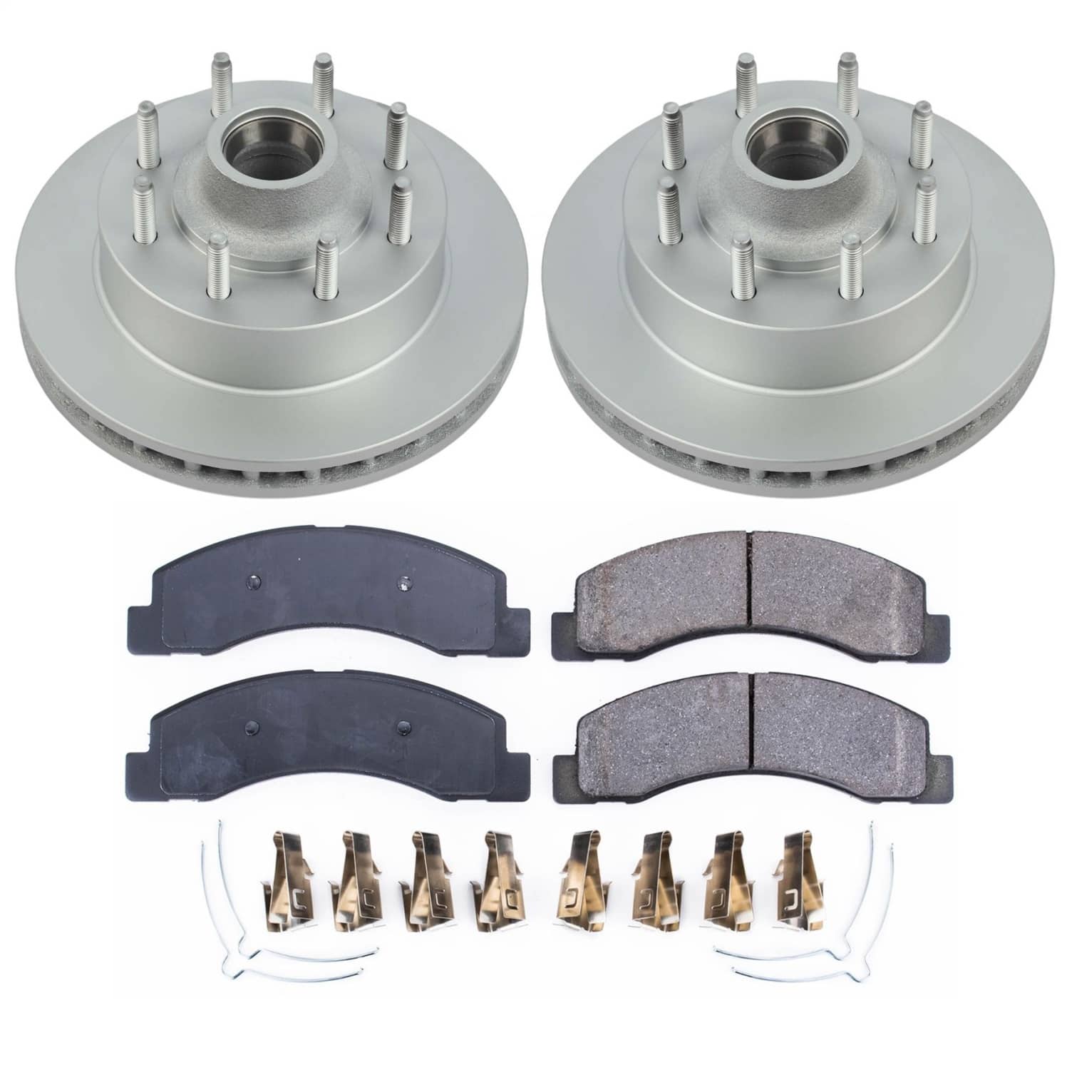 Power Stop - CRK1893 - Front - Disc Brake Pad and Rotor Kit