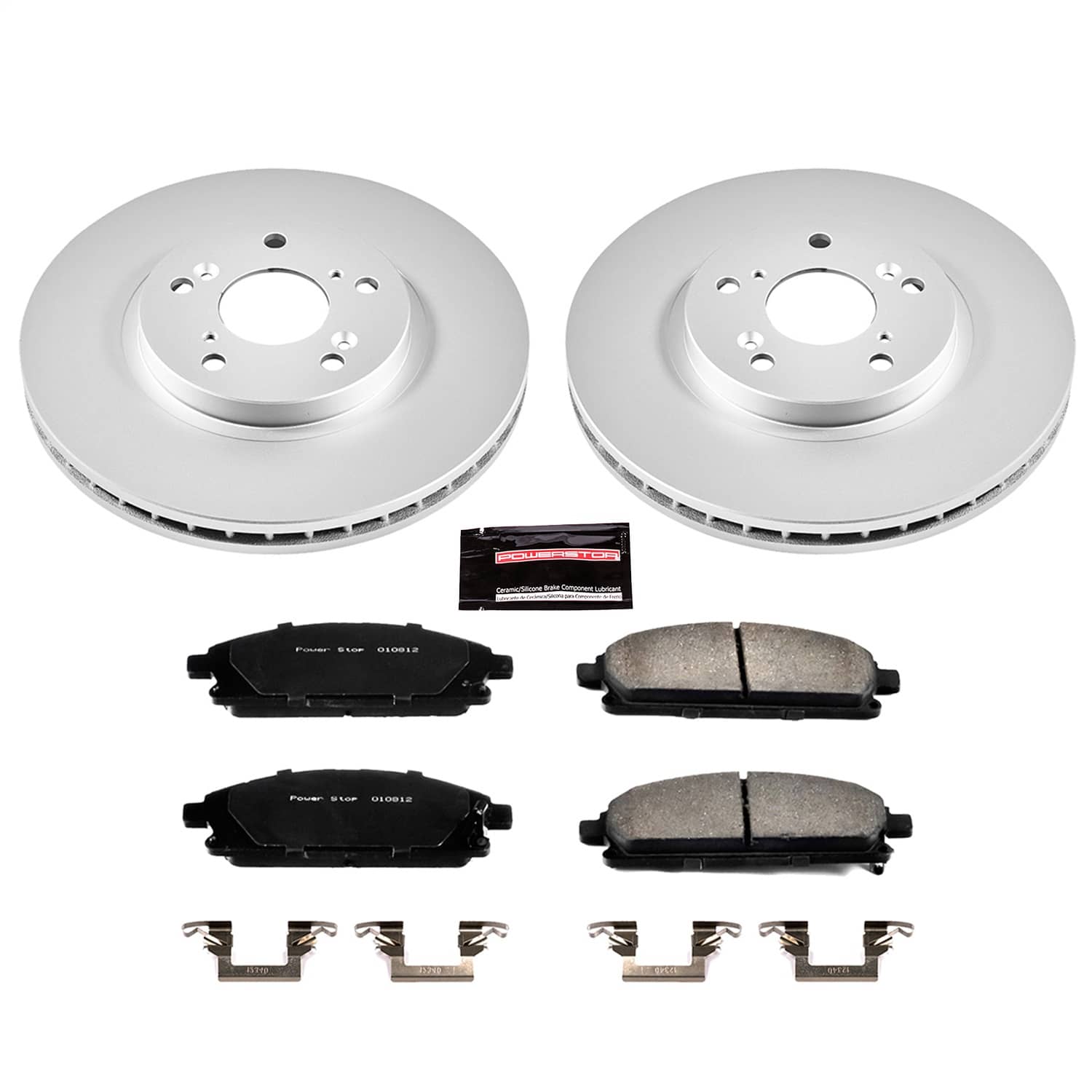 Power Stop - CRK2290 - Front - Disc Brake Pad and Rotor Kit