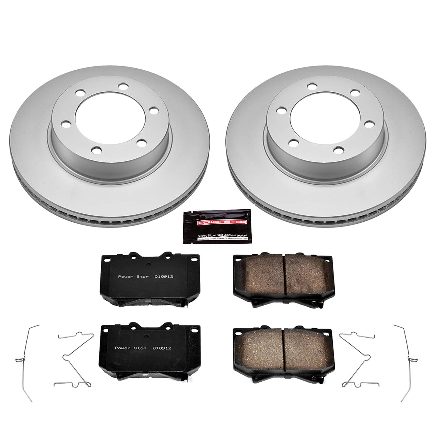 Power Stop - CRK2323 - Front - Disc Brake Pad and Rotor Kit