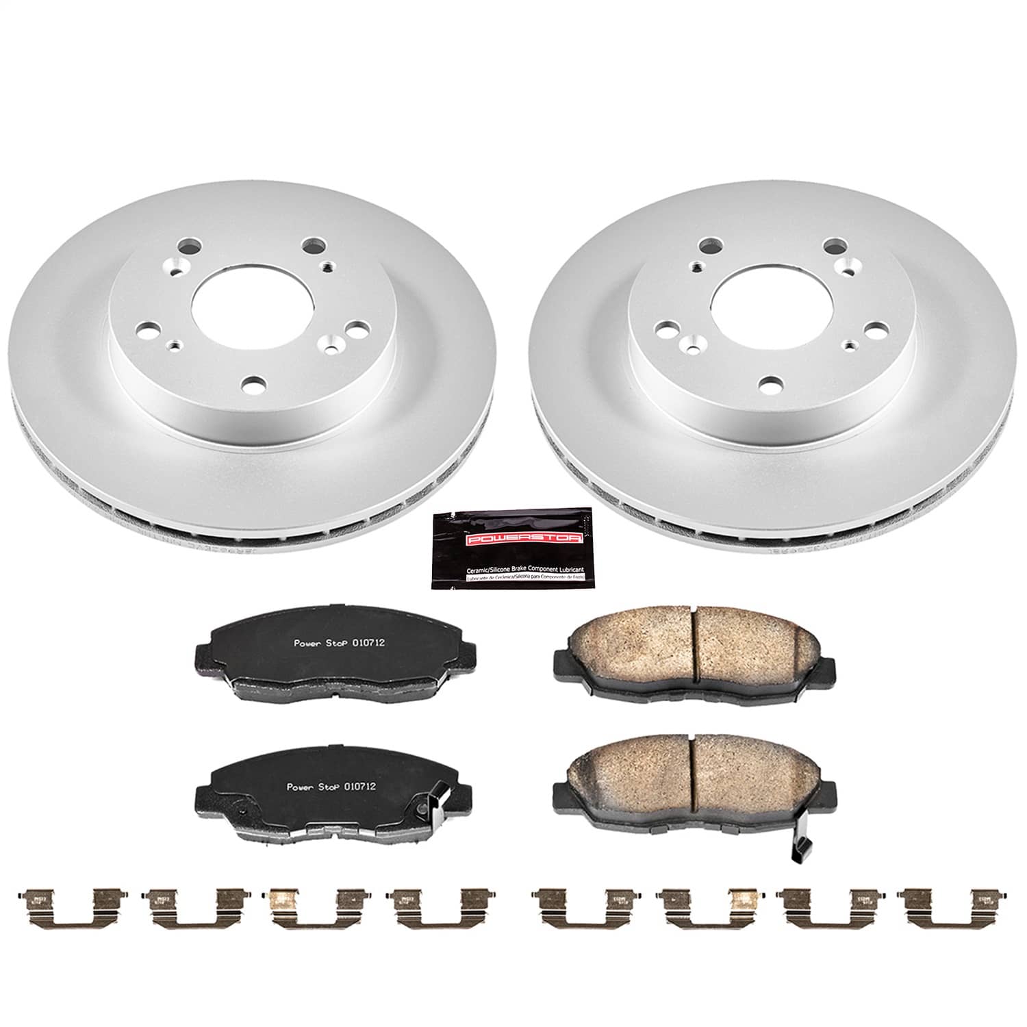 Power Stop - CRK2384 - Front - Disc Brake Pad and Rotor Kit