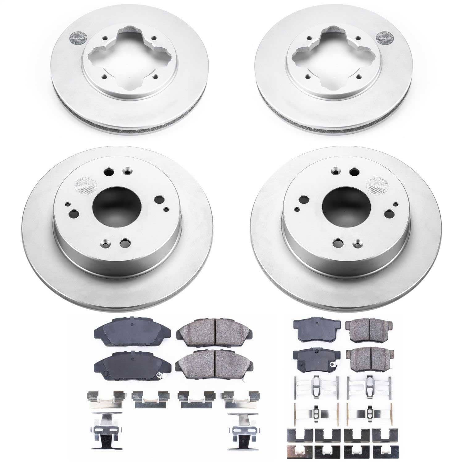 Power Stop - CRK2773 - Front and Rear - Disc Brake Pad and Rotor Kit