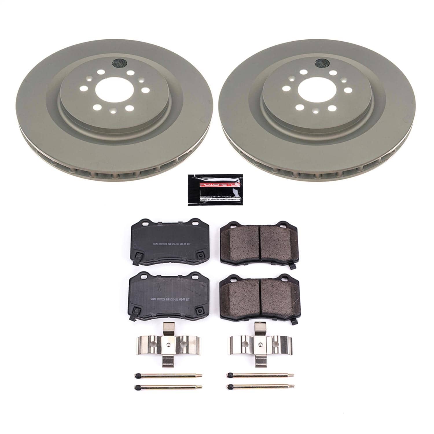 Power Stop - CRK2945 - Rear - Disc Brake Pad and Rotor Kit