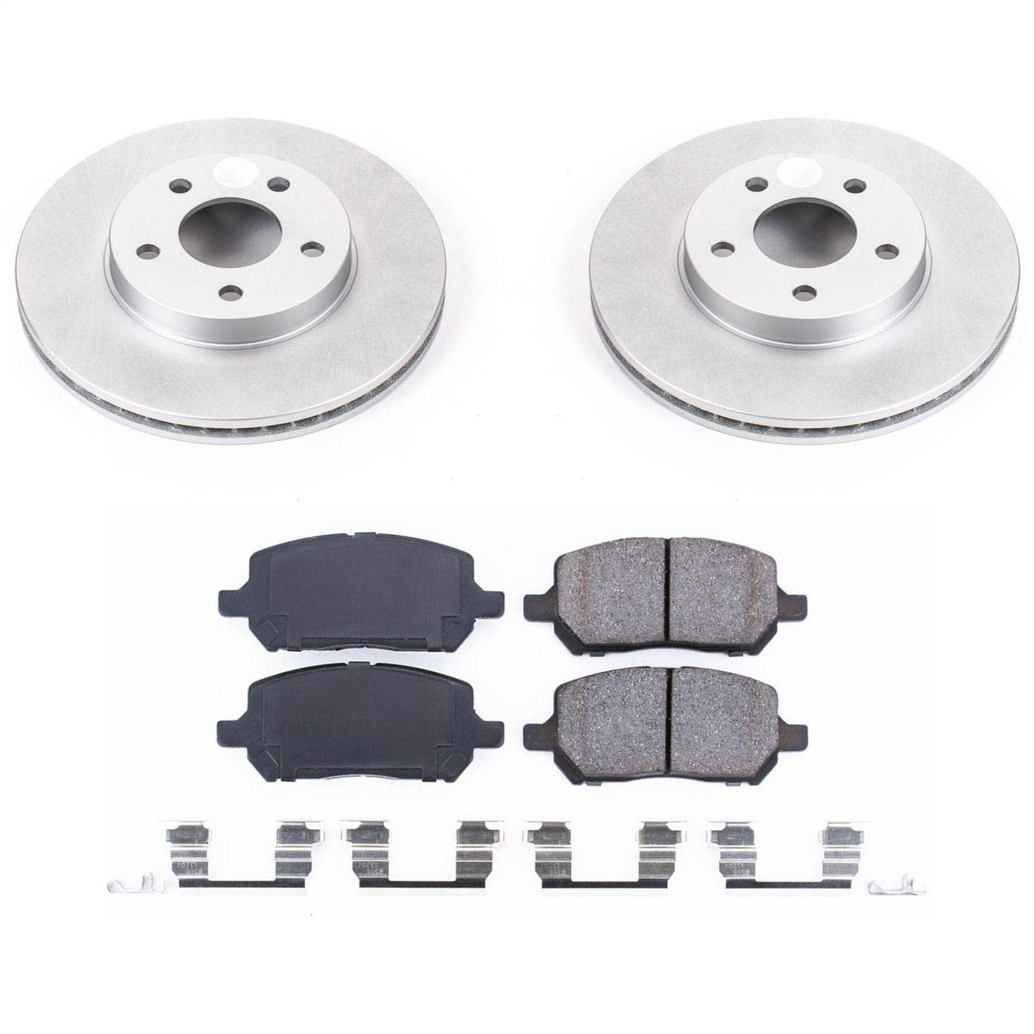 Power Stop - CRK2983 - Front - Disc Brake Pad and Rotor Kit
