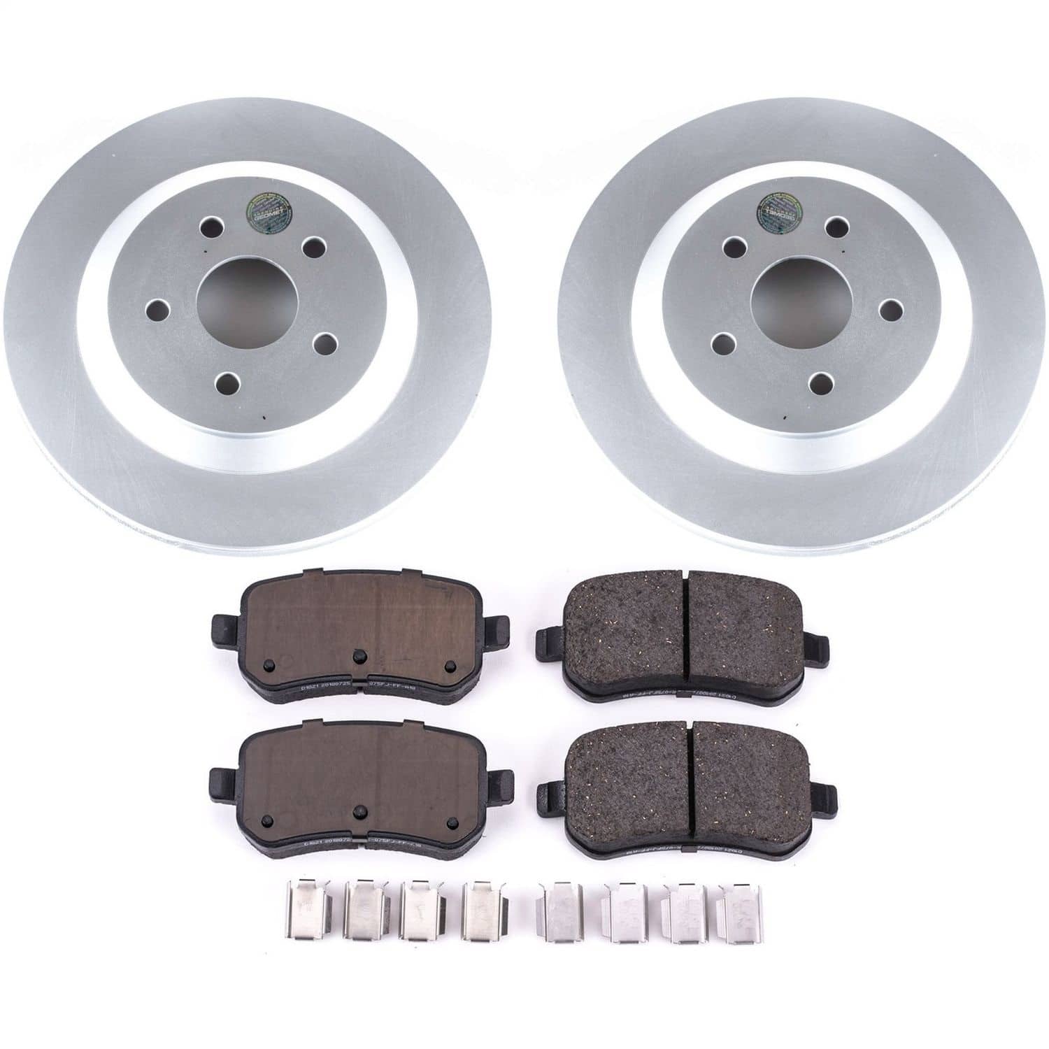 Power Stop - CRK3061 - Rear - Disc Brake Pad and Rotor Kit