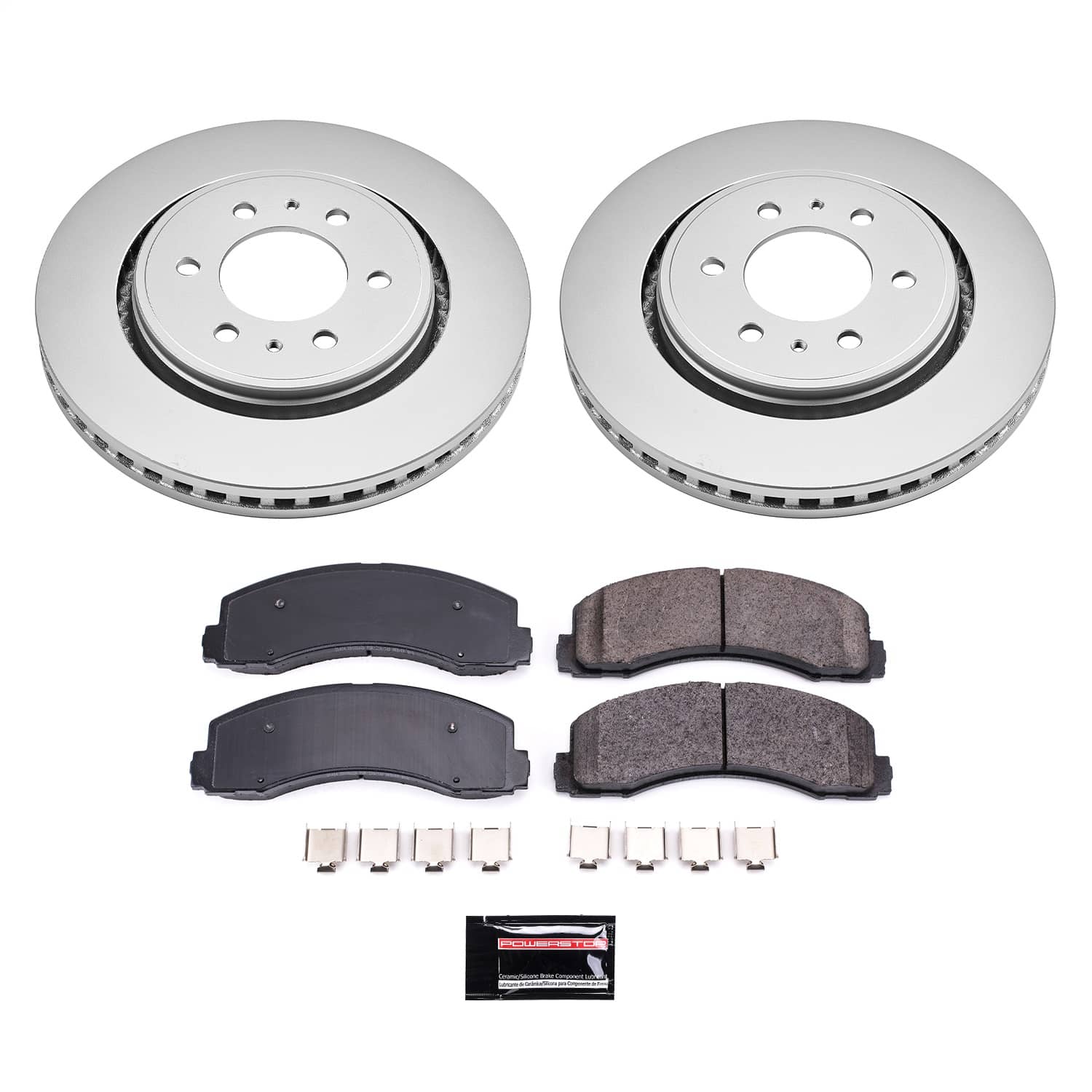 Power Stop - CRK3167 - Front - Disc Brake Pad and Rotor Kit