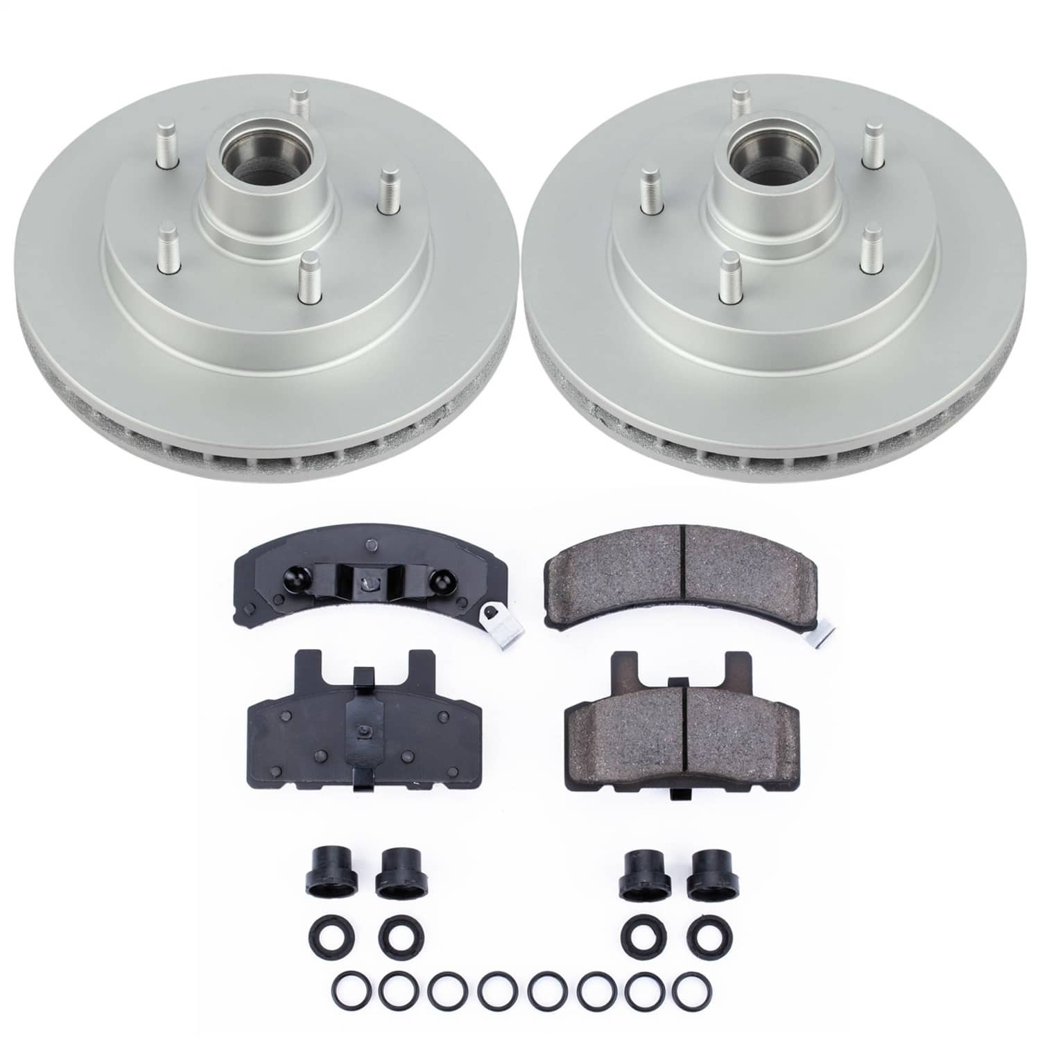 Power Stop - CRK4875 - Front - Disc Brake Pad and Rotor Kit