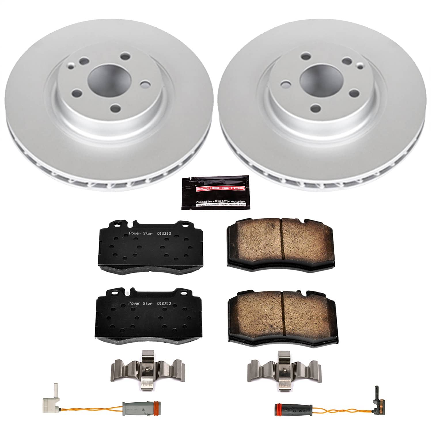 Power Stop - CRK5241 - Front - Disc Brake Pad and Rotor Kit