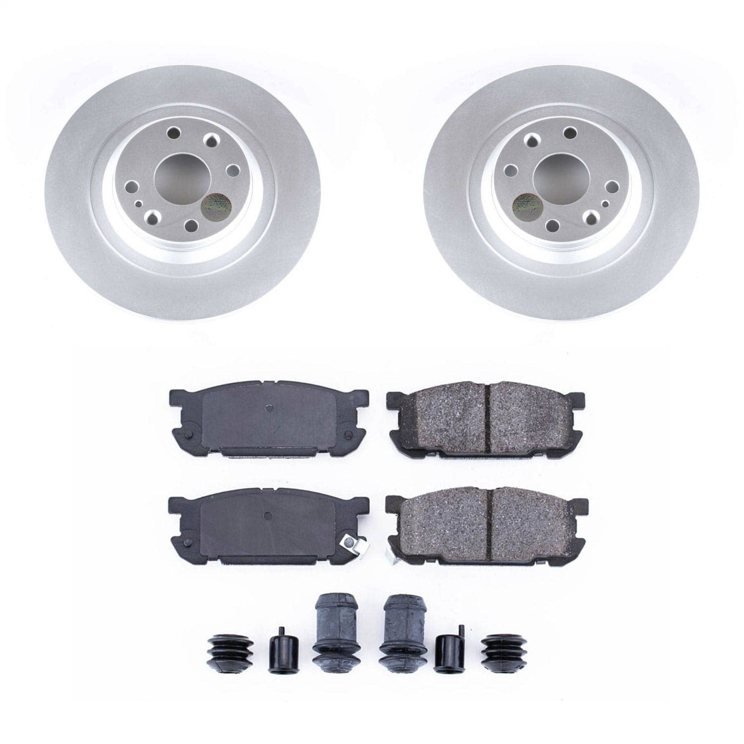 Power Stop - CRK5267 - Rear - Disc Brake Pad and Rotor Kit
