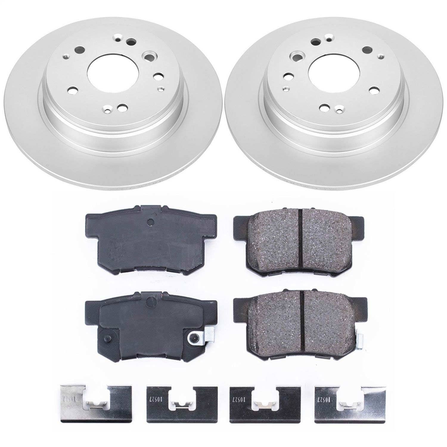 Power Stop - CRK5399 - Rear - Disc Brake Pad and Rotor Kit