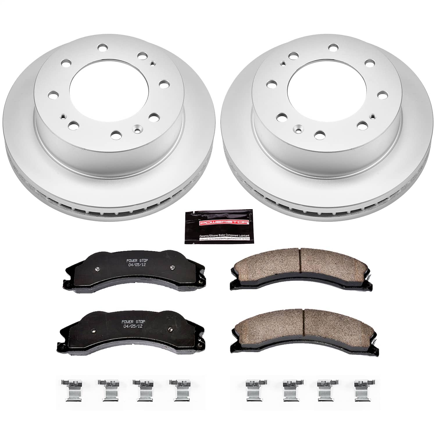Power Stop - CRK5559 - Front - Disc Brake Pad and Rotor Kit