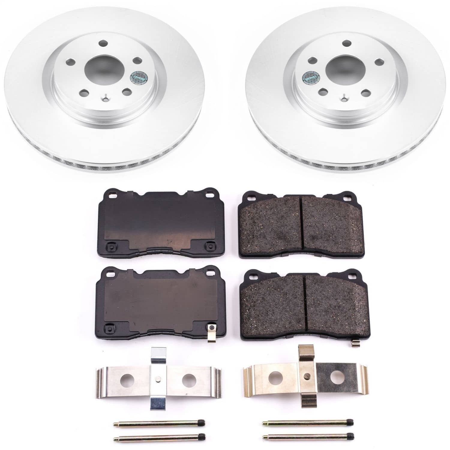 Power Stop - CRK6391 - Front - Disc Brake Pad and Rotor Kit