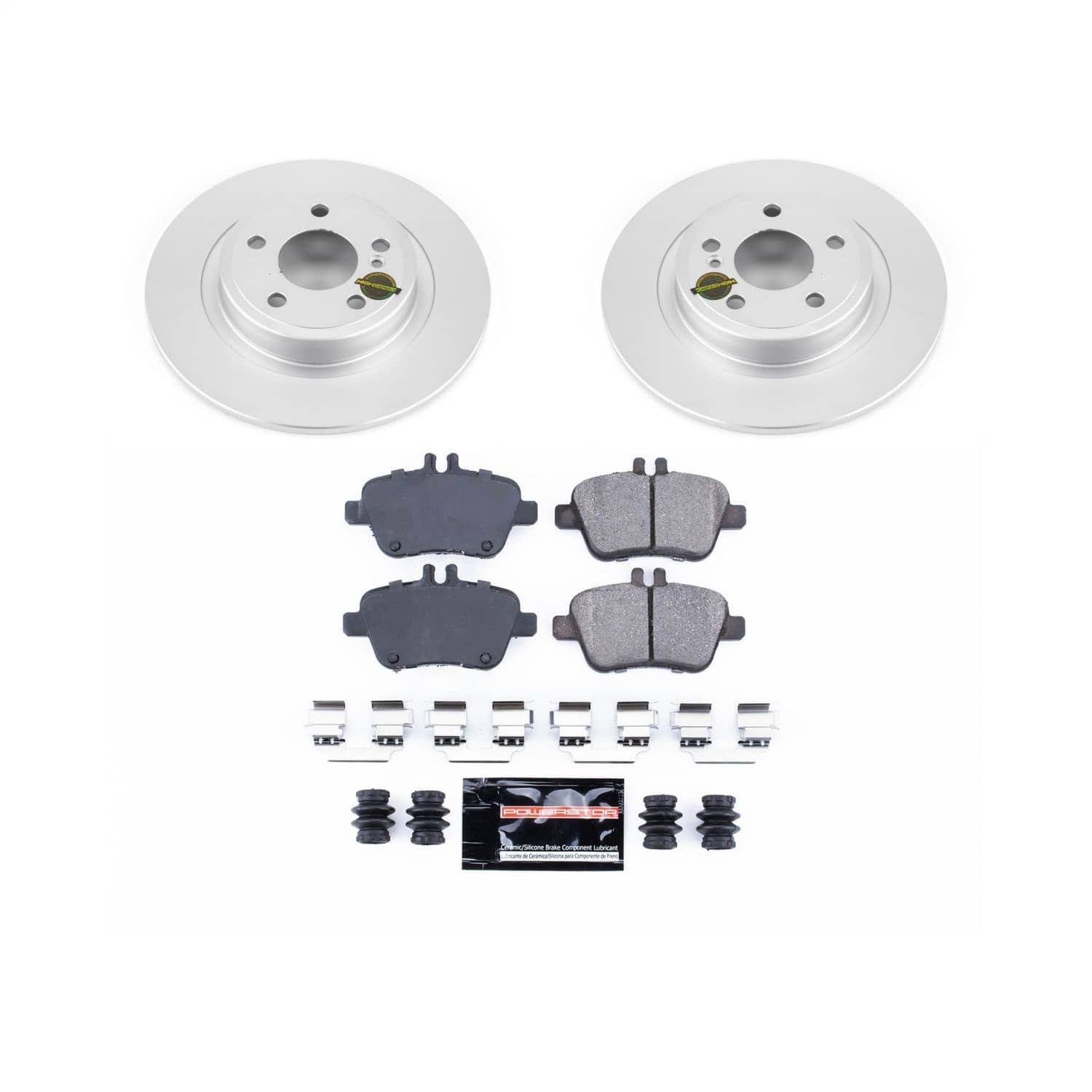 Power Stop - CRK6894 - Rear - Disc Brake Pad and Rotor Kit