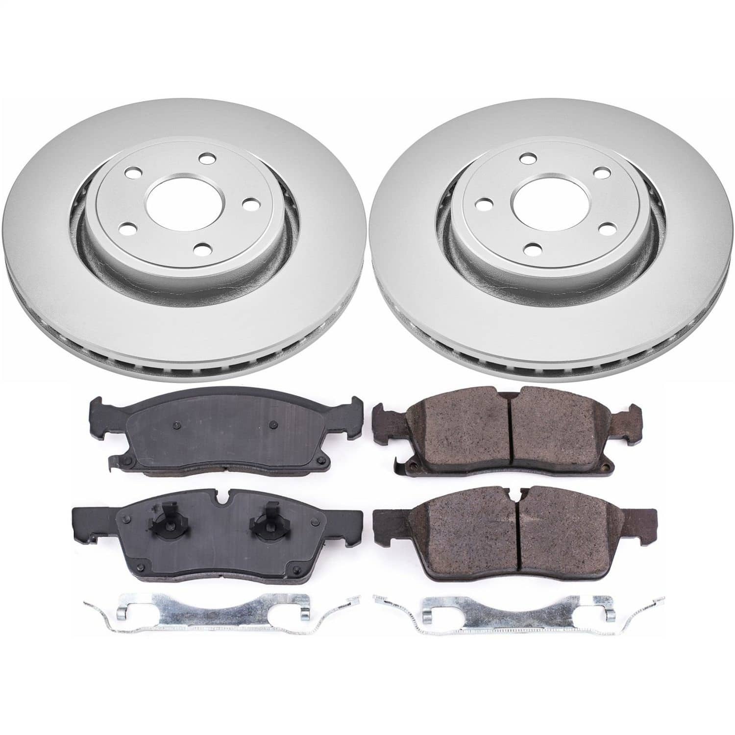Power Stop - CRK7133 - Front - Disc Brake Pad and Rotor Kit