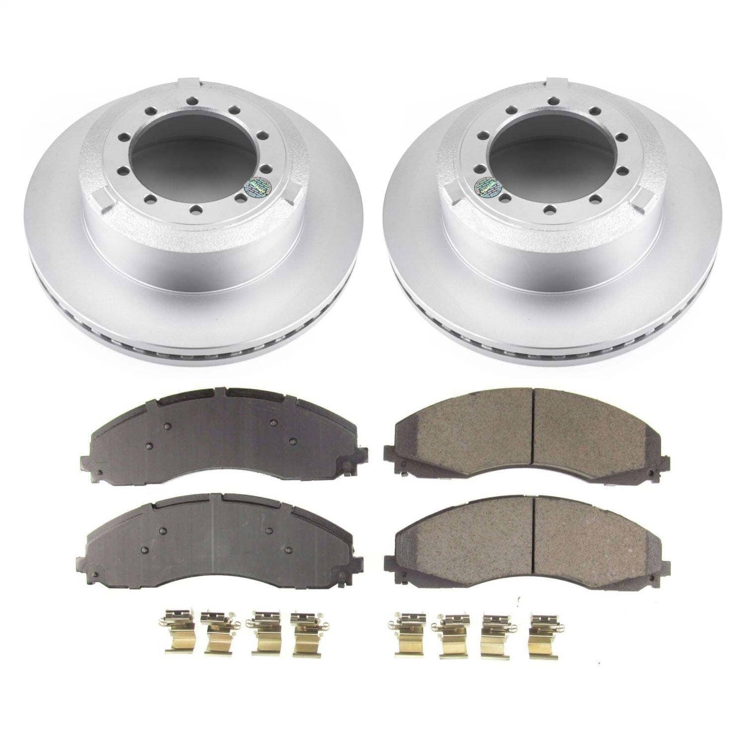 Power Stop - CRK7424 - Rear - Disc Brake Pad and Rotor Kit
