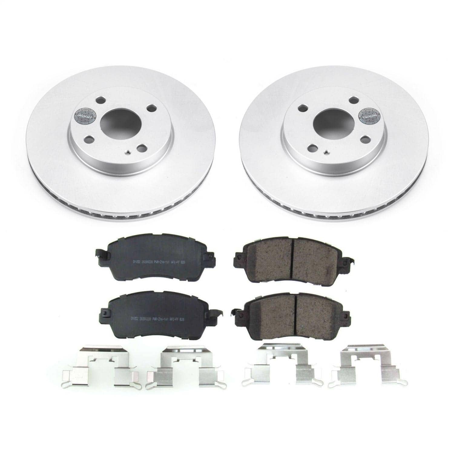 Power Stop - CRK7700 - Front - Disc Brake Pad and Rotor Kit
