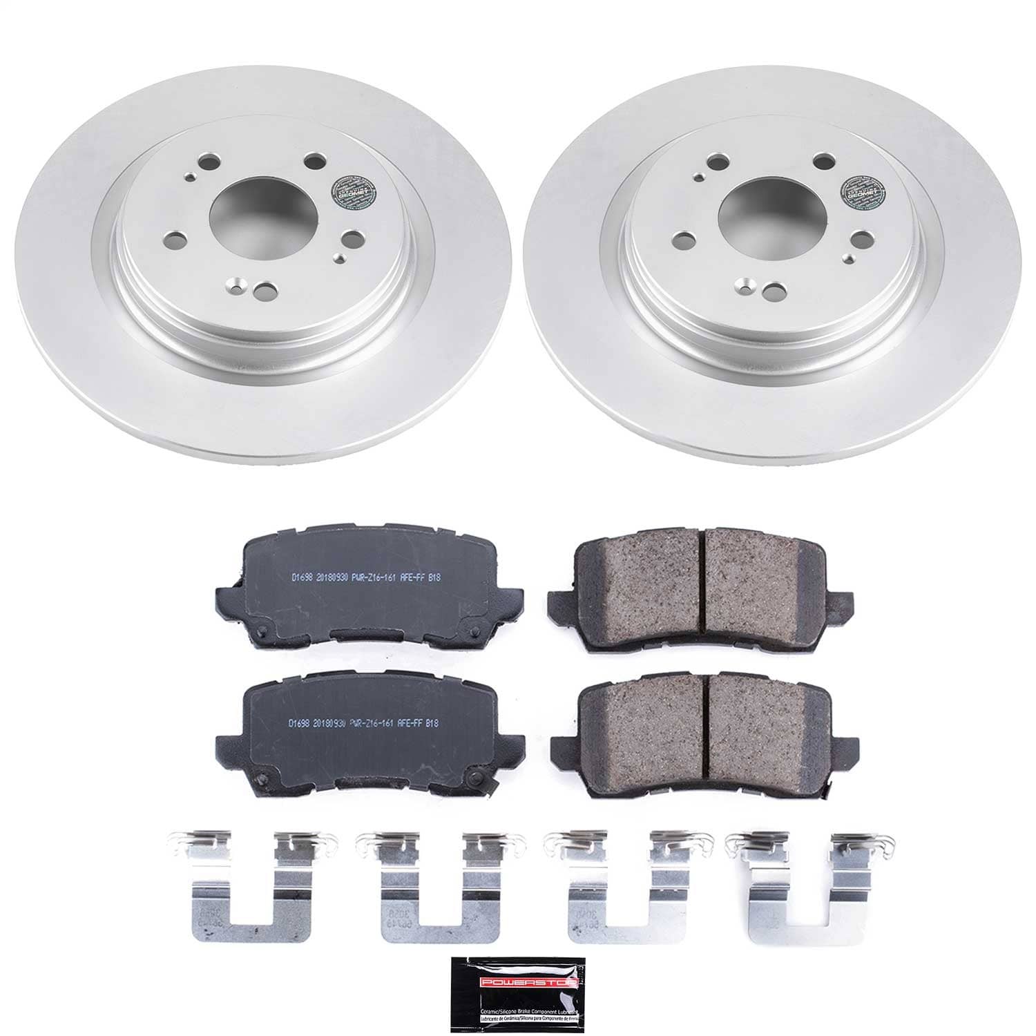 Power Stop - CRK7903 - Rear - Disc Brake Pad and Rotor Kit