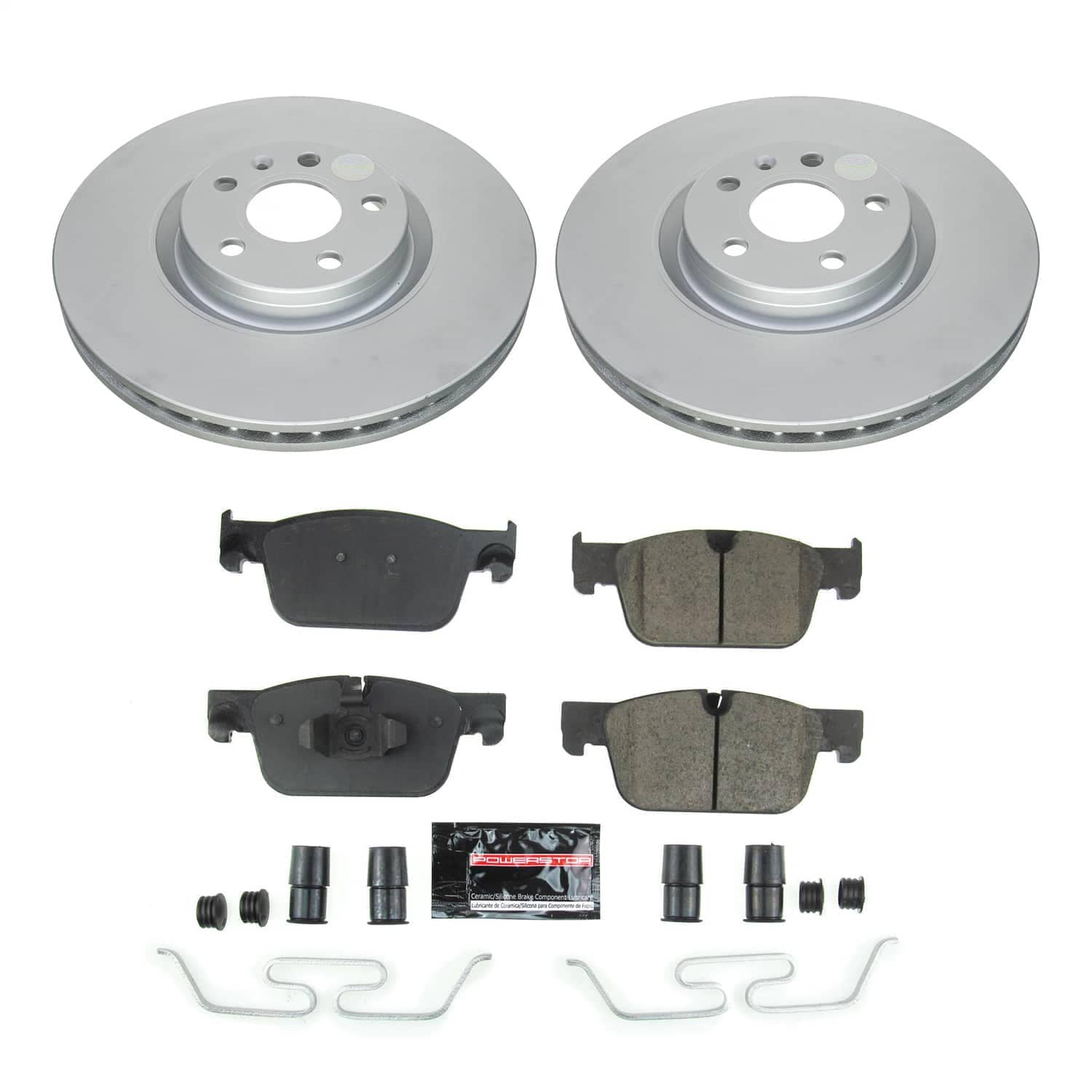 Power Stop - CRK8227 - Front - Disc Brake Pad and Rotor Kit