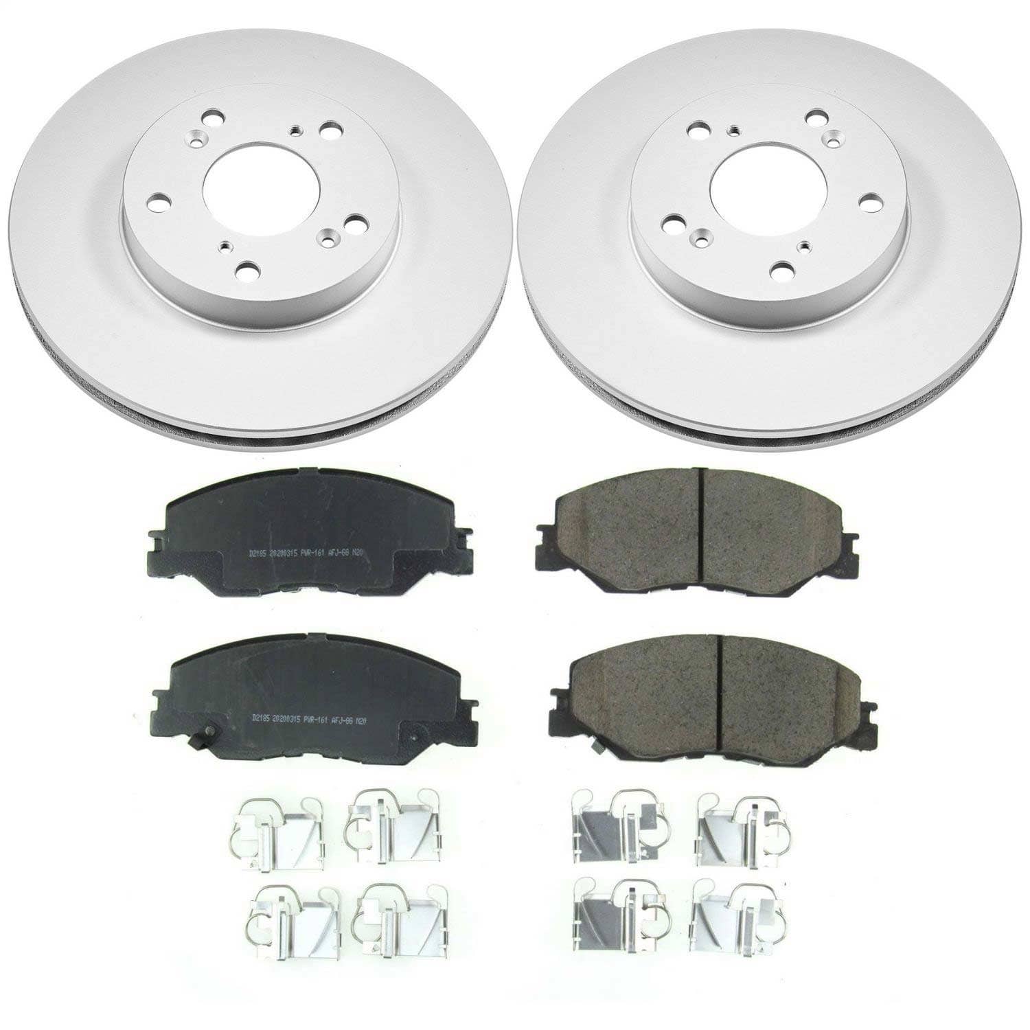 Power Stop - CRK8318 - Front - Disc Brake Pad and Rotor Kit