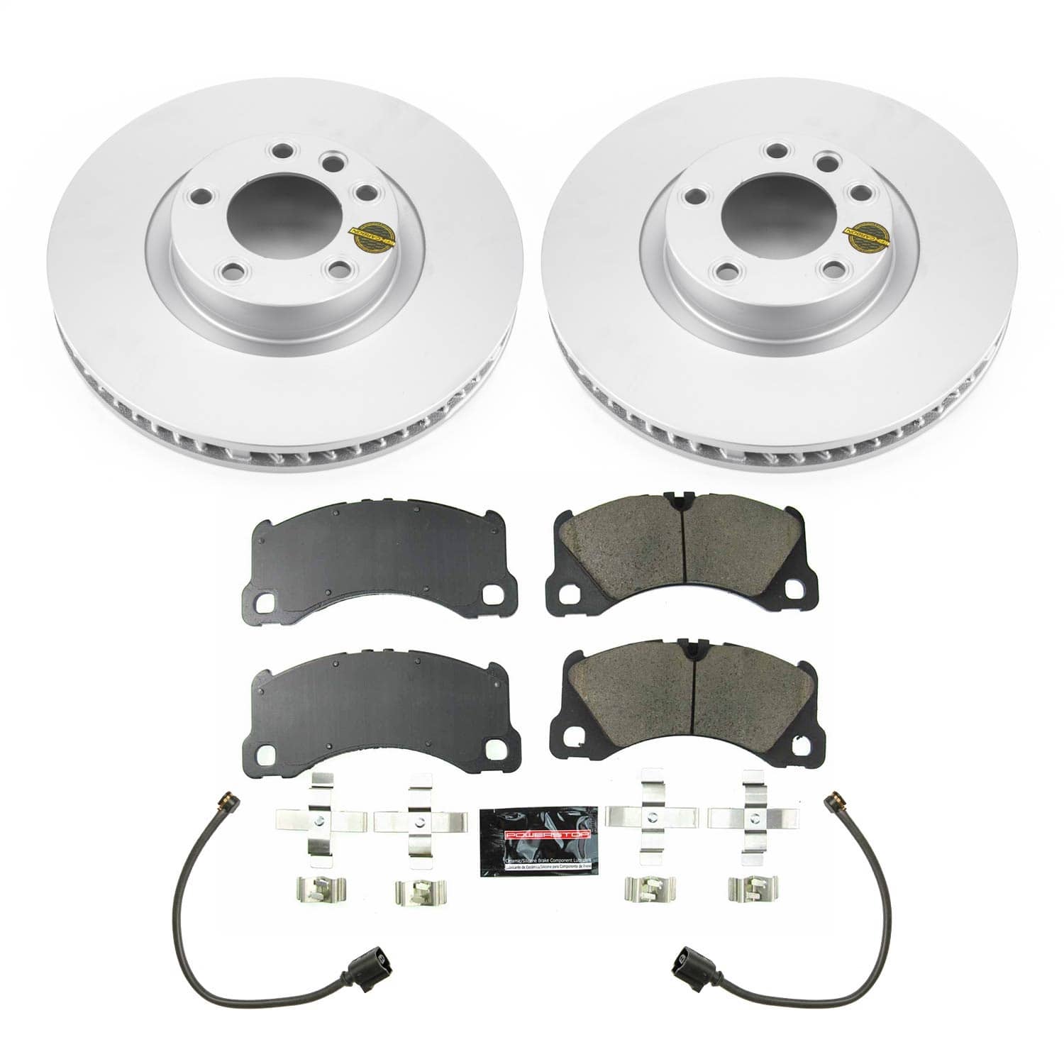 Power Stop - CRK8476 - Front - Disc Brake Pad and Rotor Kit