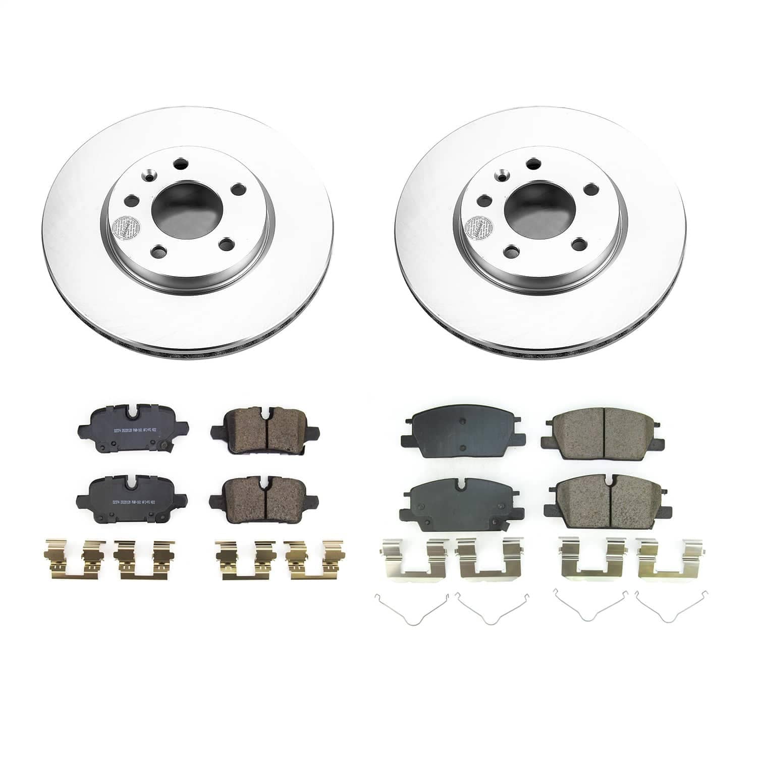 Power Stop - CRK8799 - Front and Rear - Disc Brake Pad and Rotor Kit