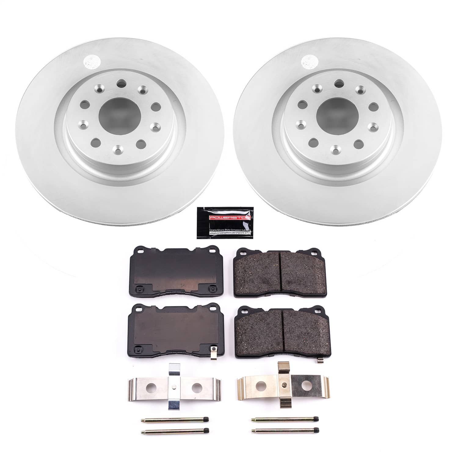 Power Stop - CRK8836 - Front - Disc Brake Pad and Rotor Kit