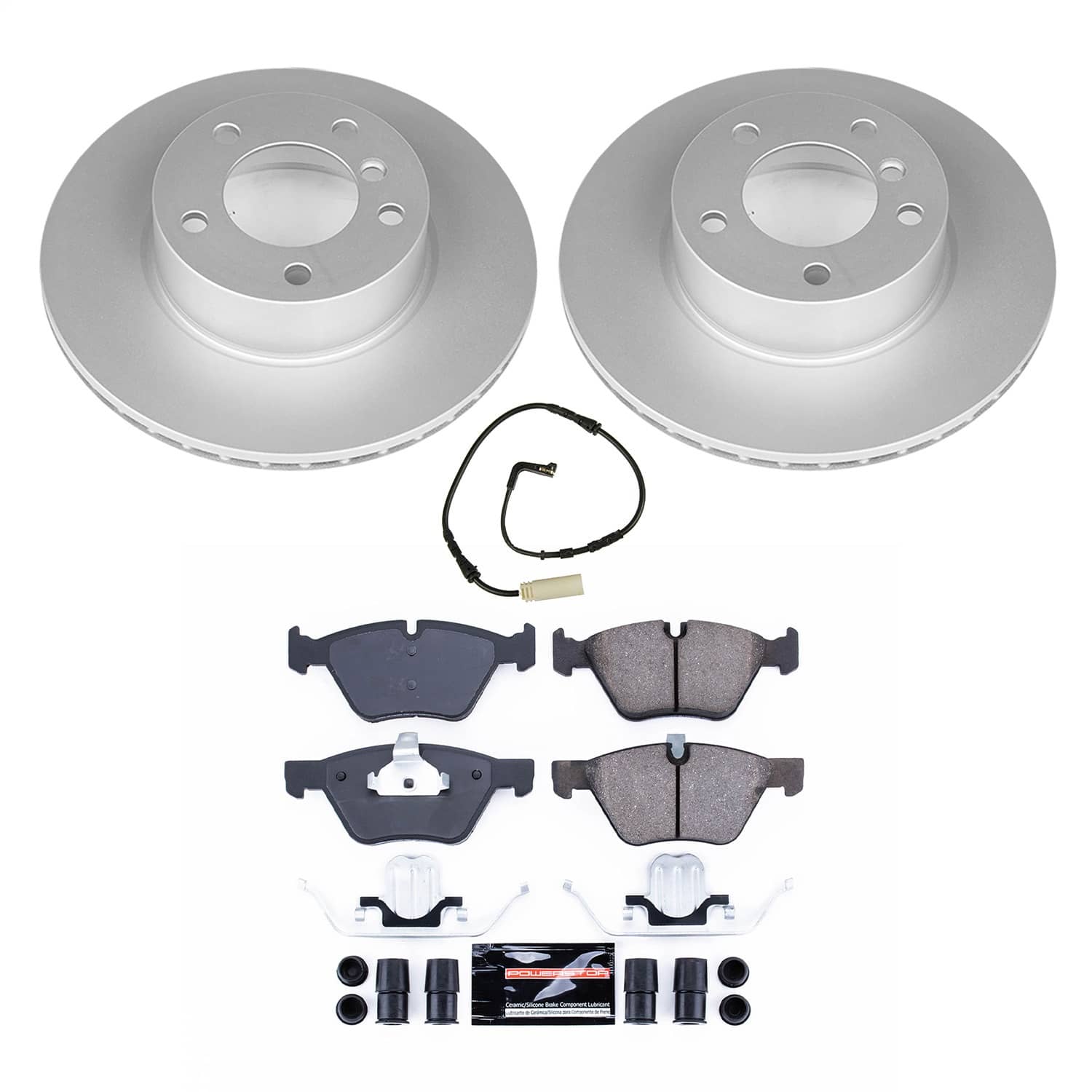 Power Stop - CRK8949 - Front - Disc Brake Pad and Rotor Kit