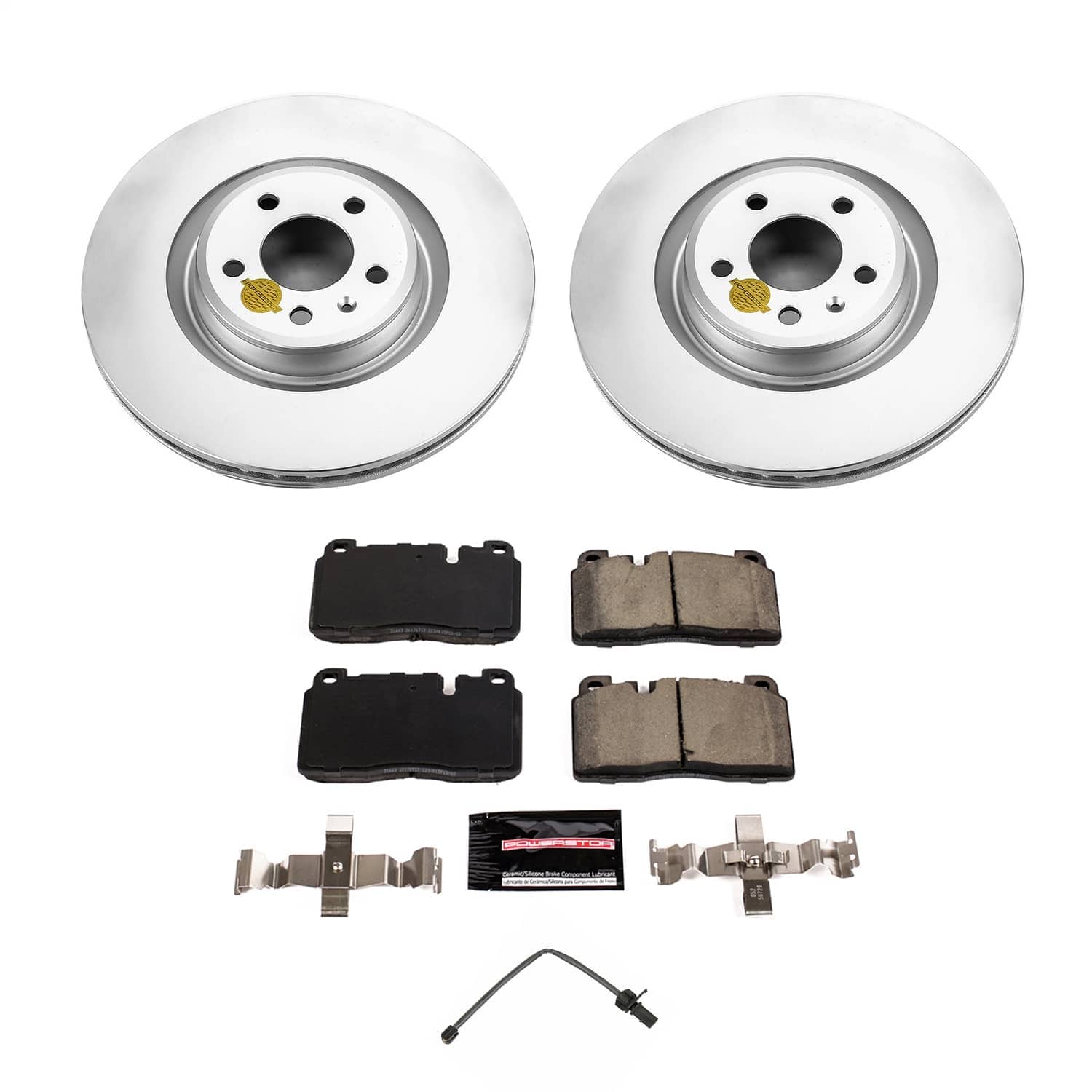 Power Stop - CRK9025 - Front - Disc Brake Pad and Rotor Kit