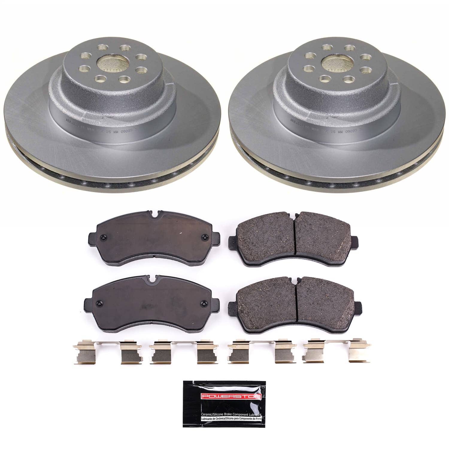 Power Stop - CRK9082 - Front - Disc Brake Pad and Rotor Kit