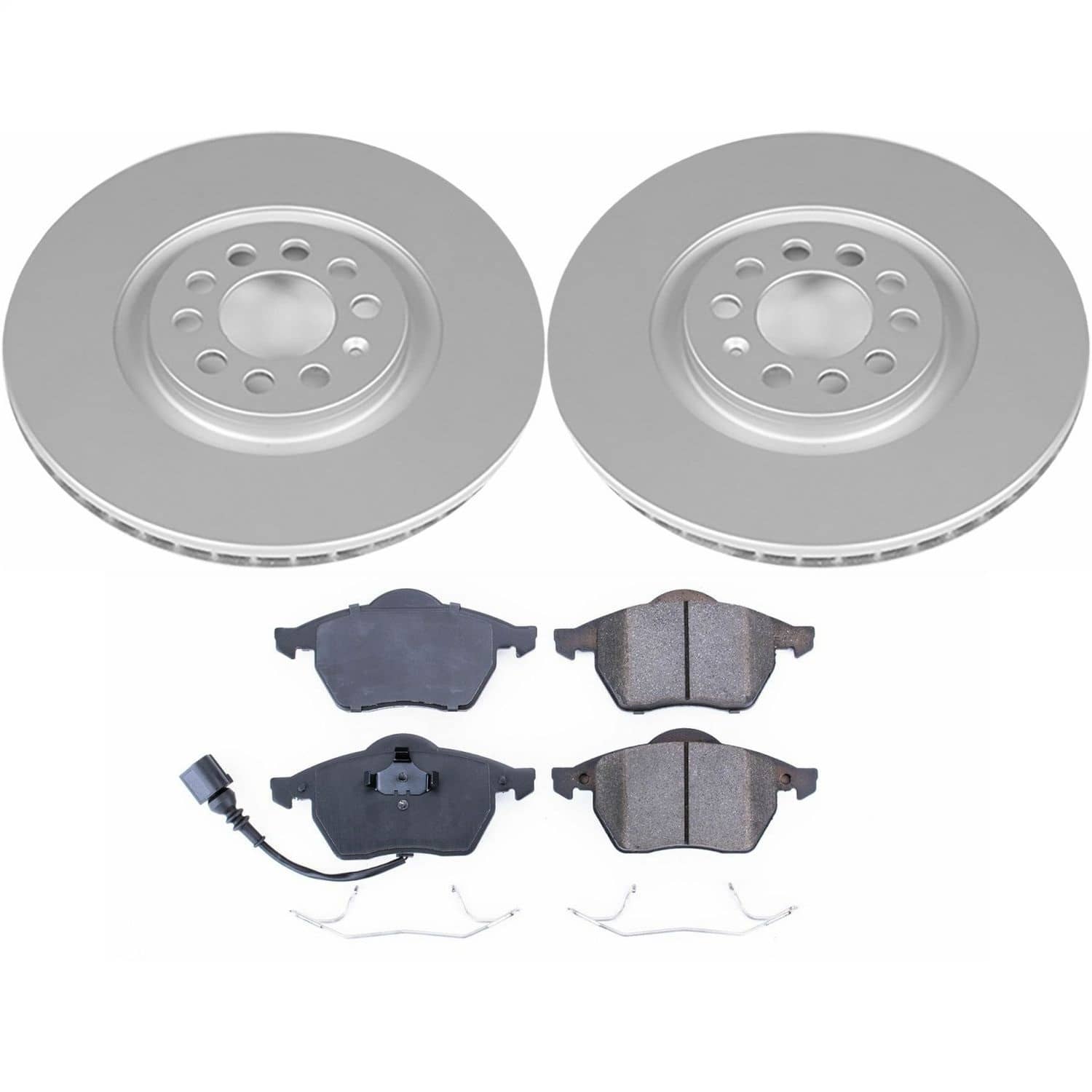 Power Stop - CRK914 - Front - Disc Brake Pad and Rotor Kit