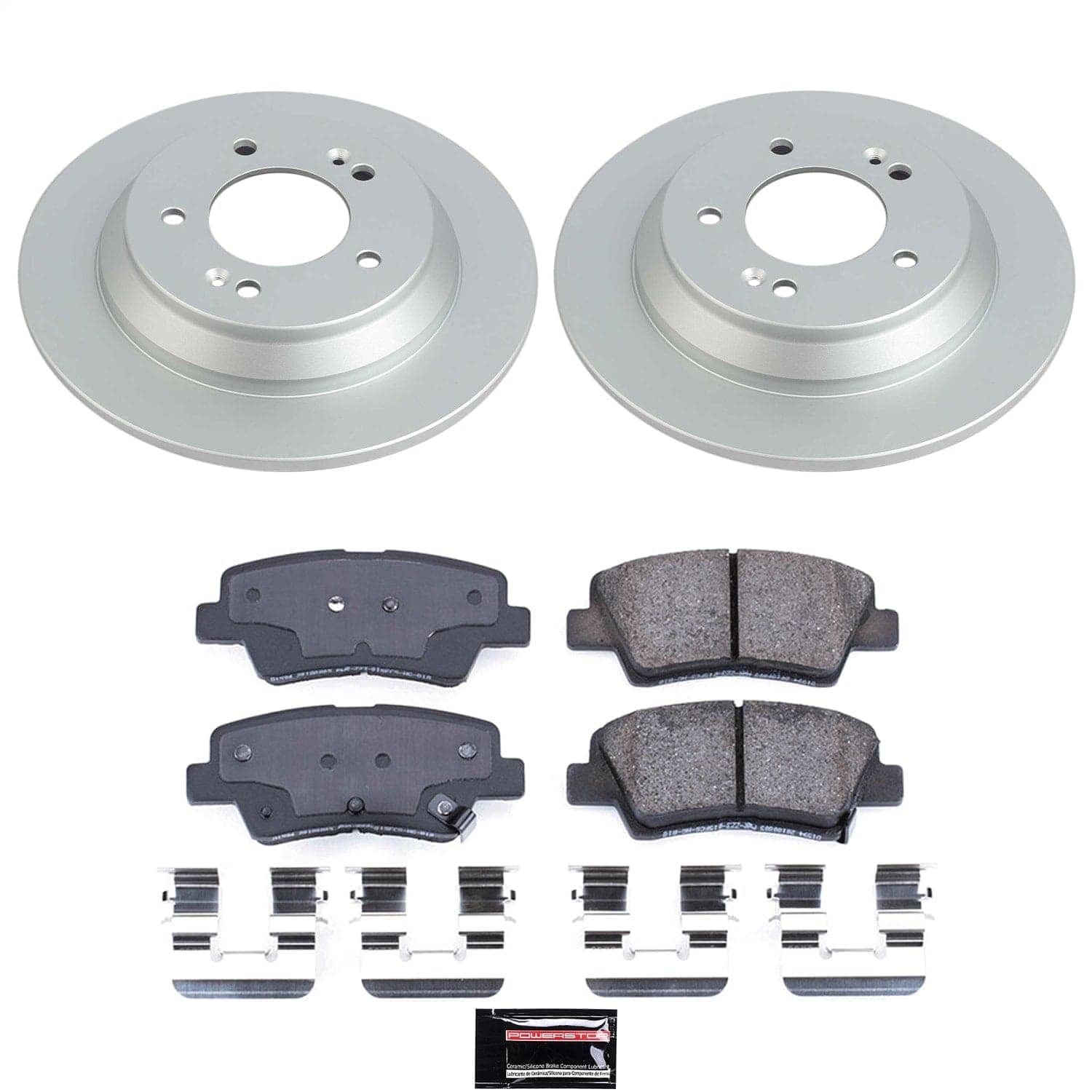 Power Stop - CRK9273 - Rear - Disc Brake Pad and Rotor Kit