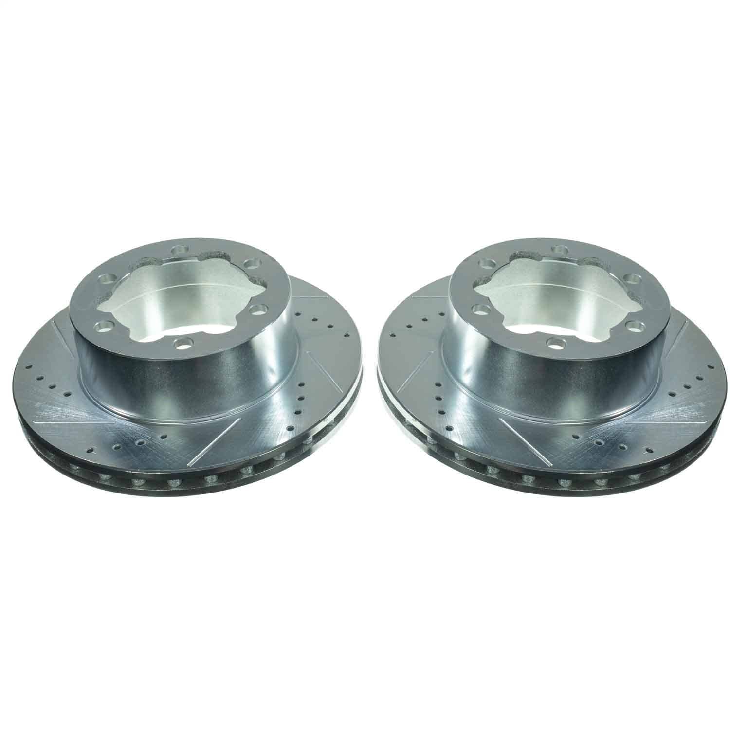 Power Stop - EBR1037XPR - Rear - Disc Brake Rotor Set