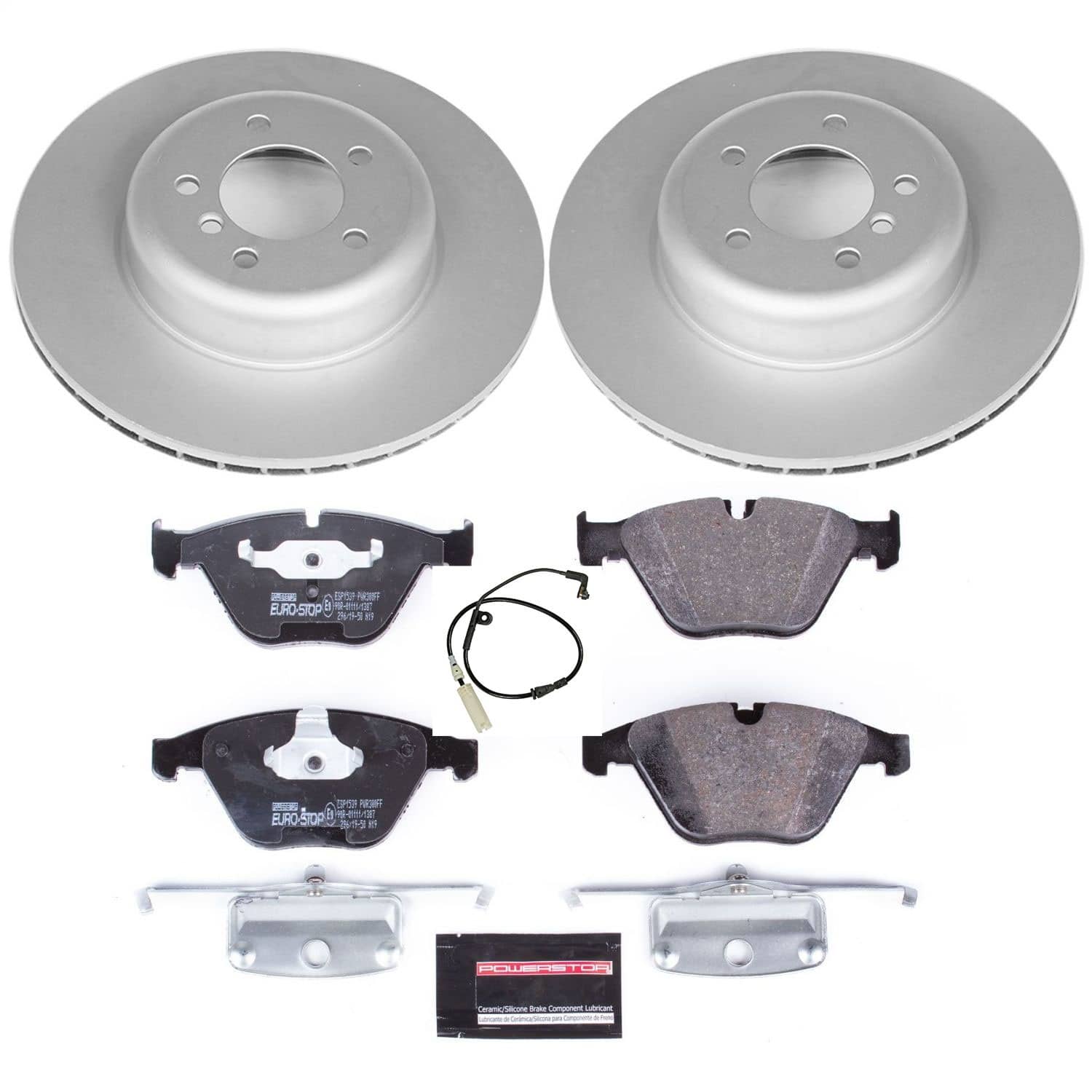 Power Stop - ESK2918 - Front - Disc Brake Pad and Rotor Kit