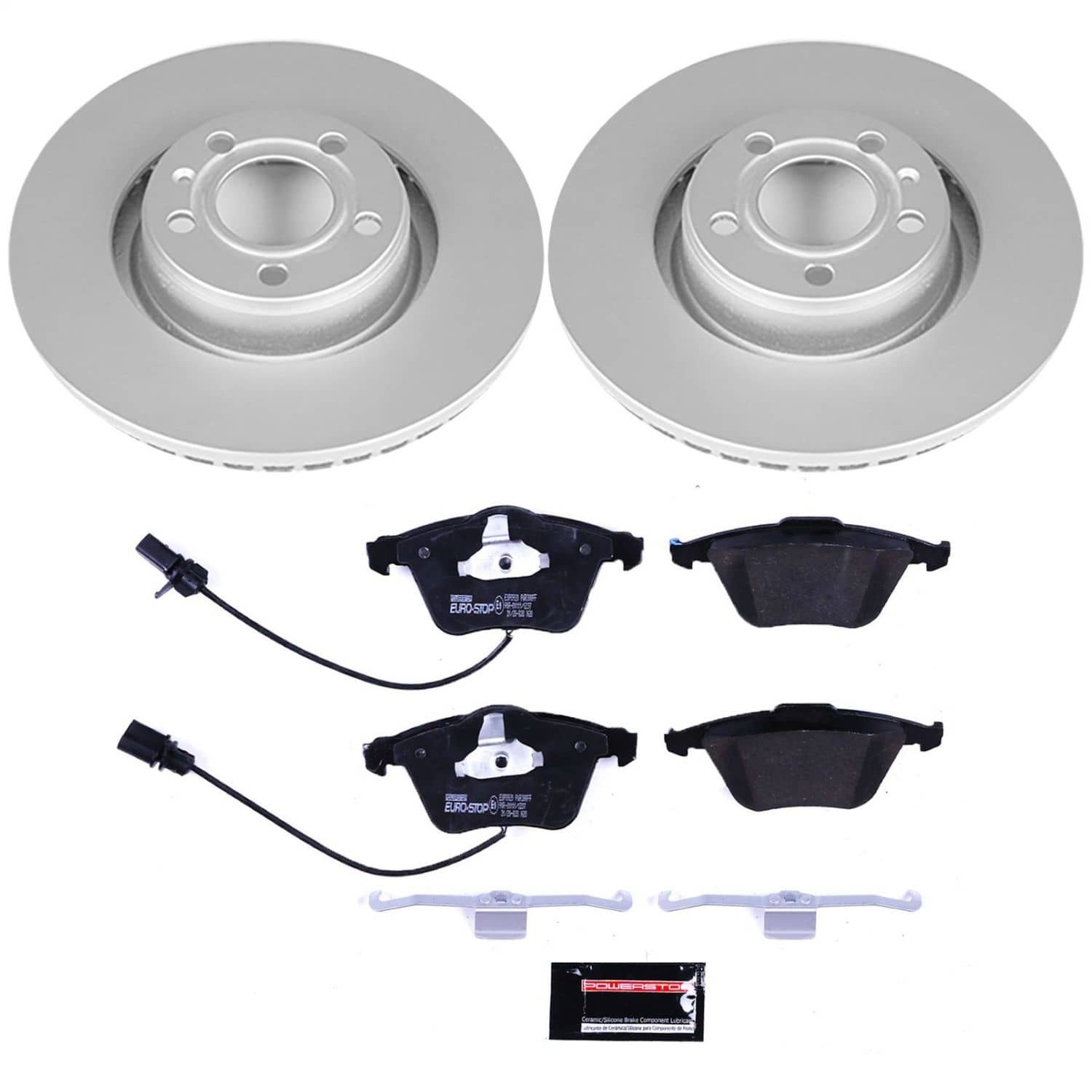 Power Stop - ESK2993 - Front - Disc Brake Pad and Rotor Kit