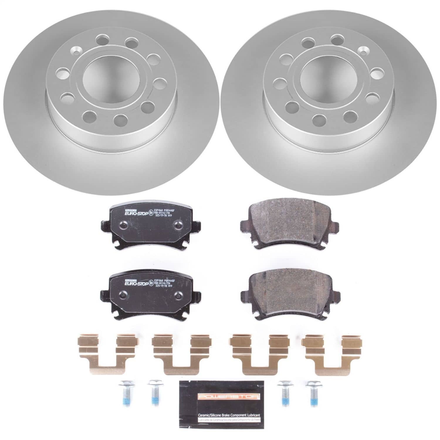 Power Stop - ESK4627 - Rear - Disc Brake Pad and Rotor Kit