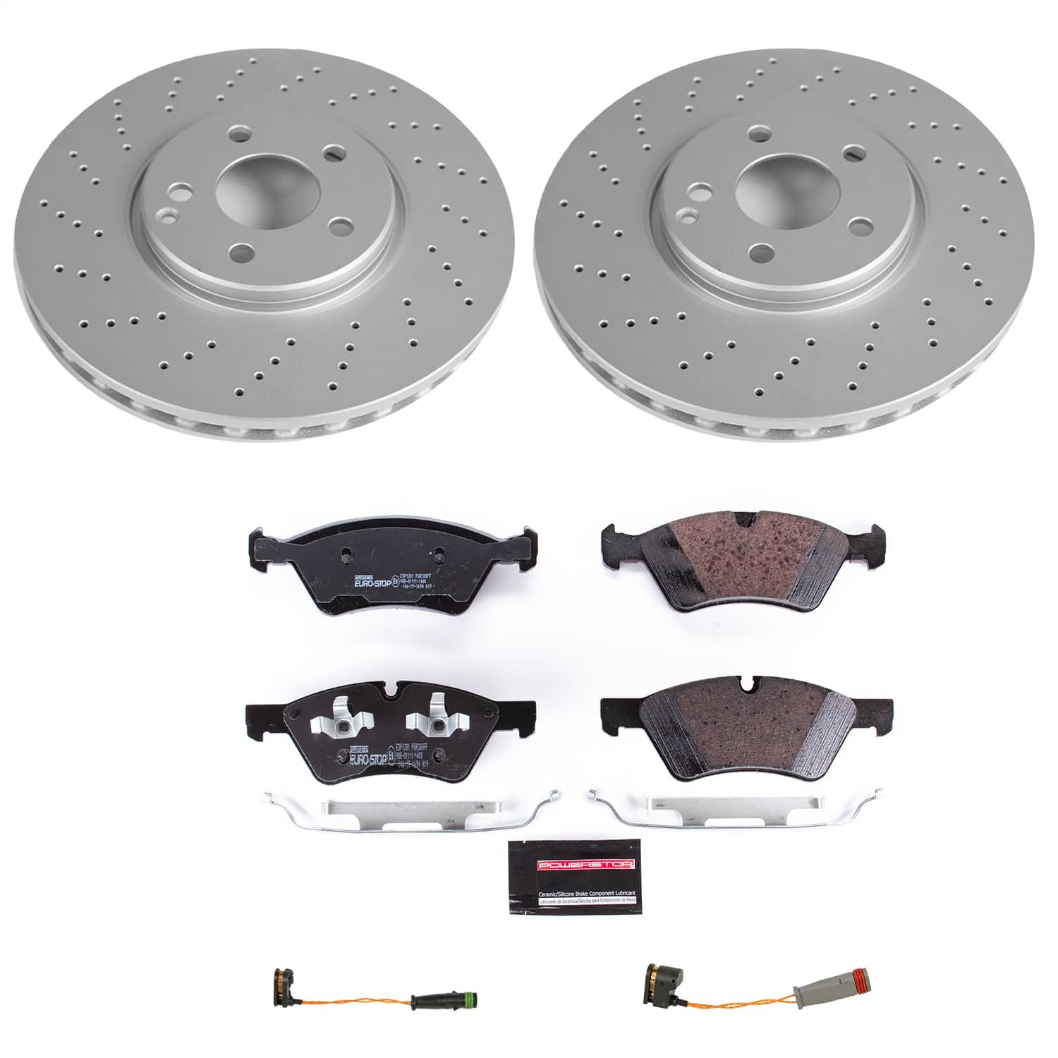 Power Stop - ESK4644 - Front - Disc Brake Pad and Rotor Kit